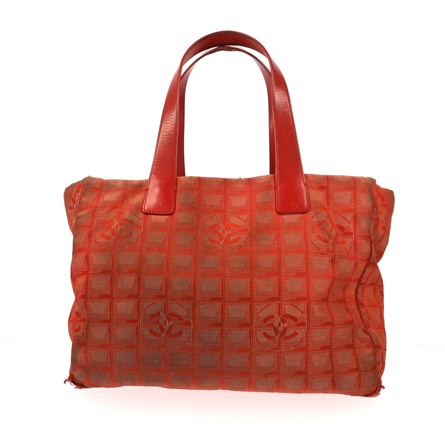 CHANEL Shoulder Bag in Red Fabric