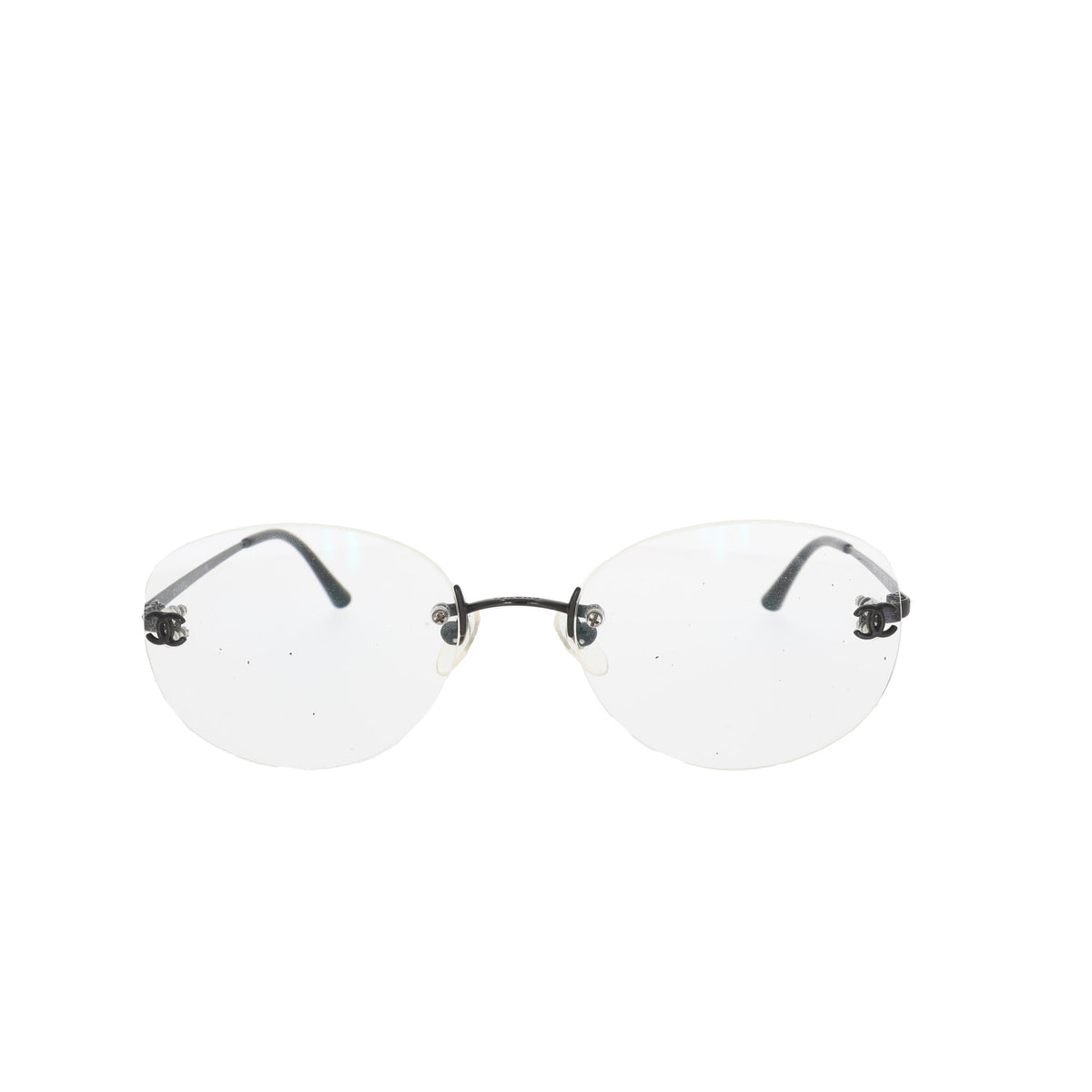 Top Quality Chanel Glasses in Black Metal