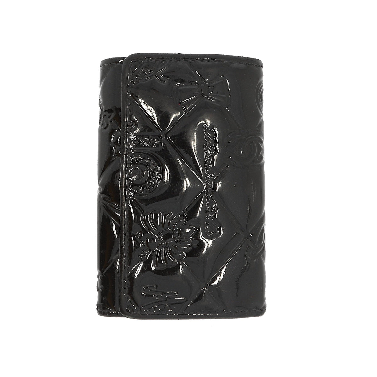 Top Quality Chanel Key holder in Black Patent