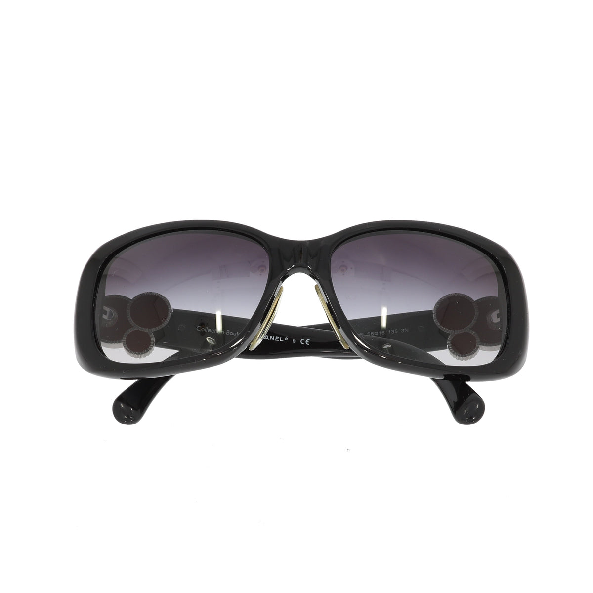 Top Quality Chanel Glasses in Black Plastic