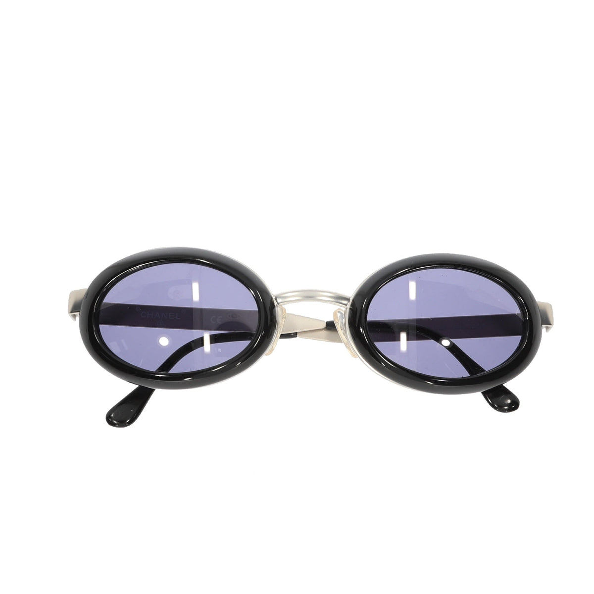Top Quality Chanel Glasses in Silver Metal