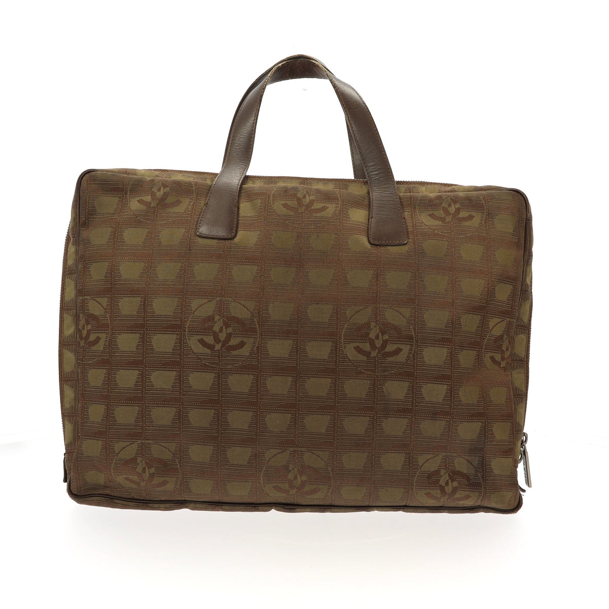 Top Quality Chanel Handbag in Green Fabric