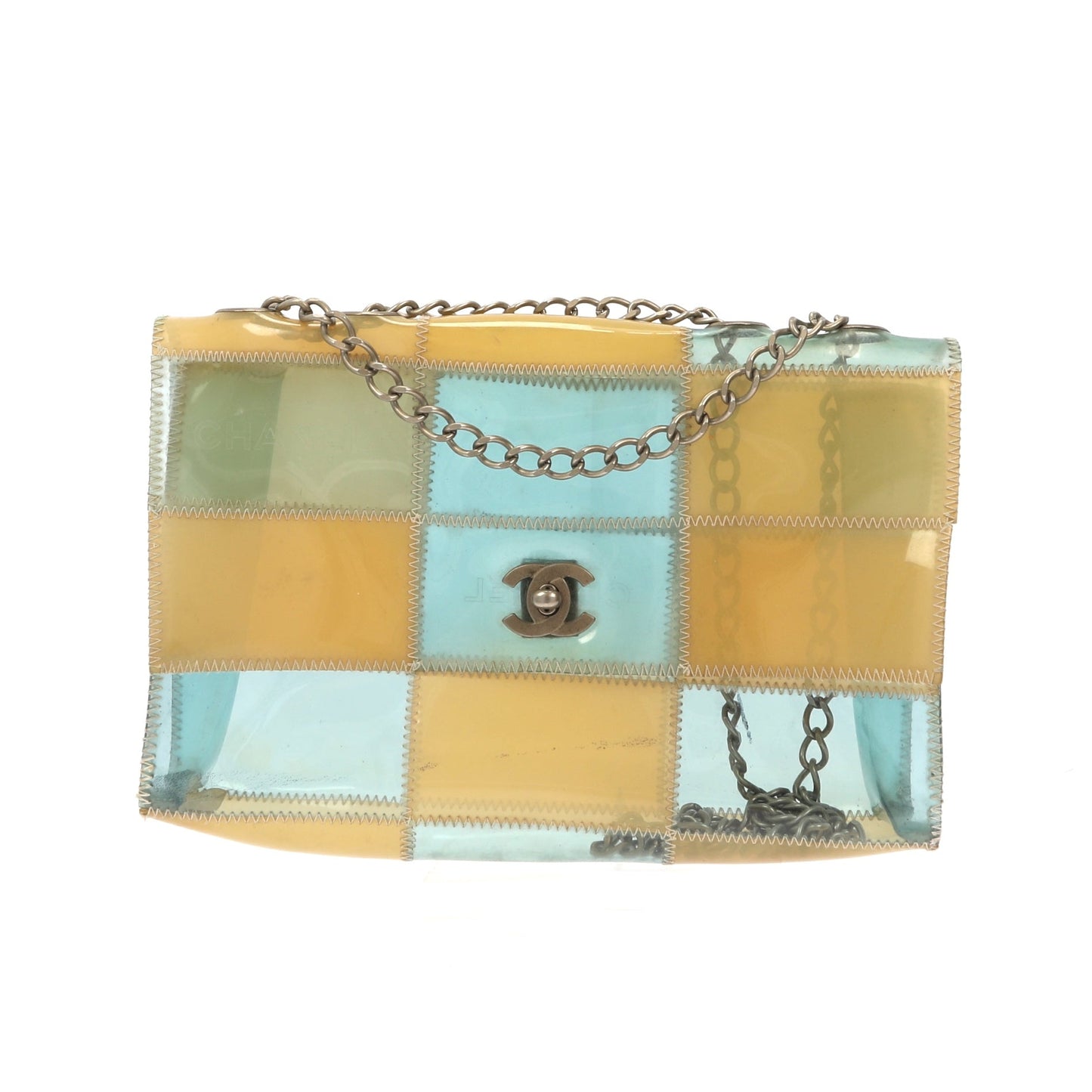 CHANEL Shoulder Bag in Multicolor Plastic