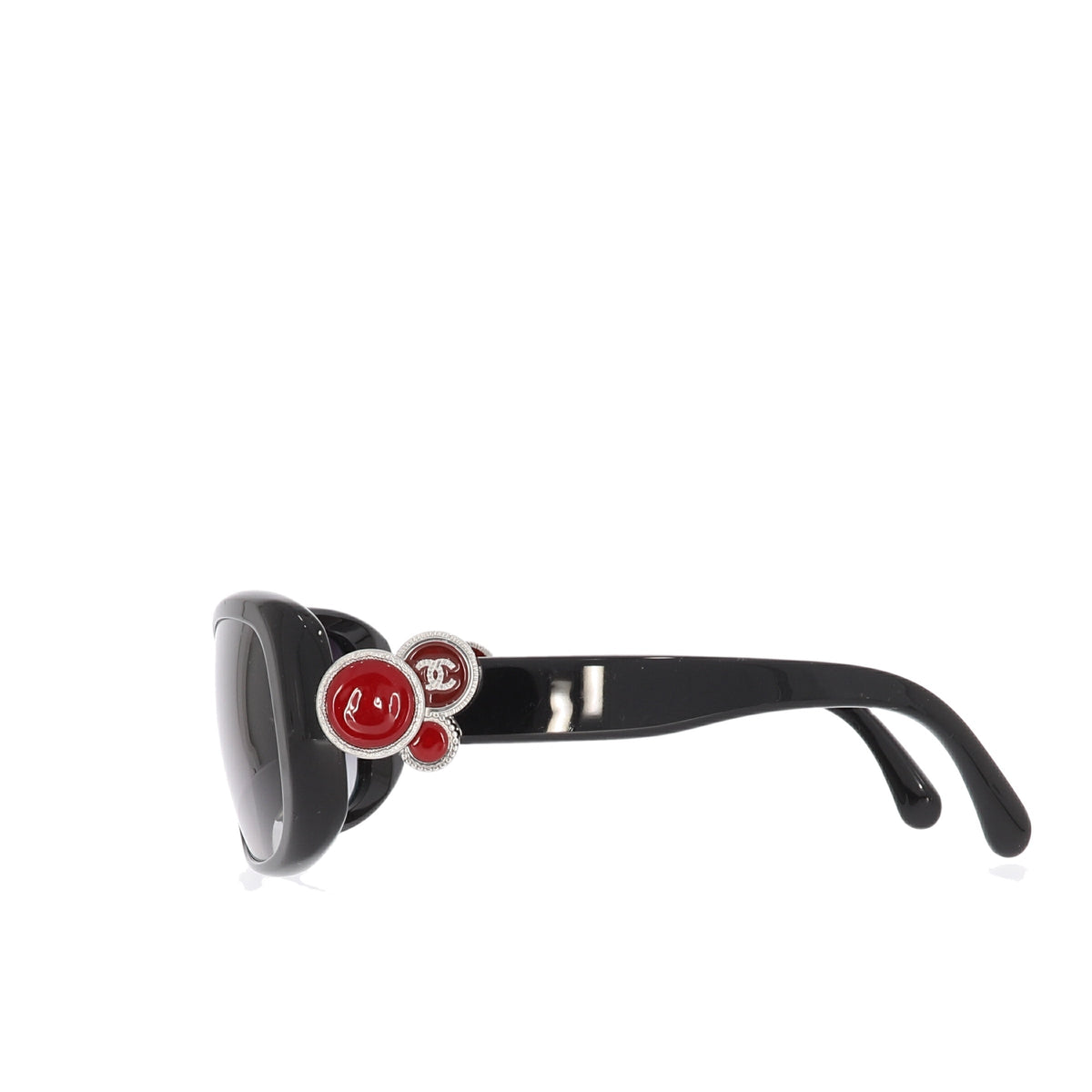 Top Quality Chanel Glasses in Black Plastic