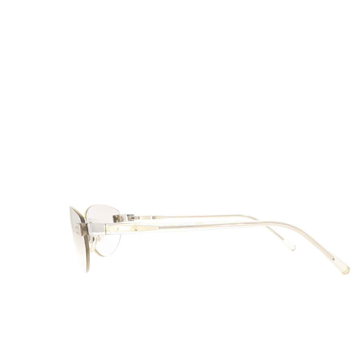 Top Quality Chanel Glasses in Silver Metal