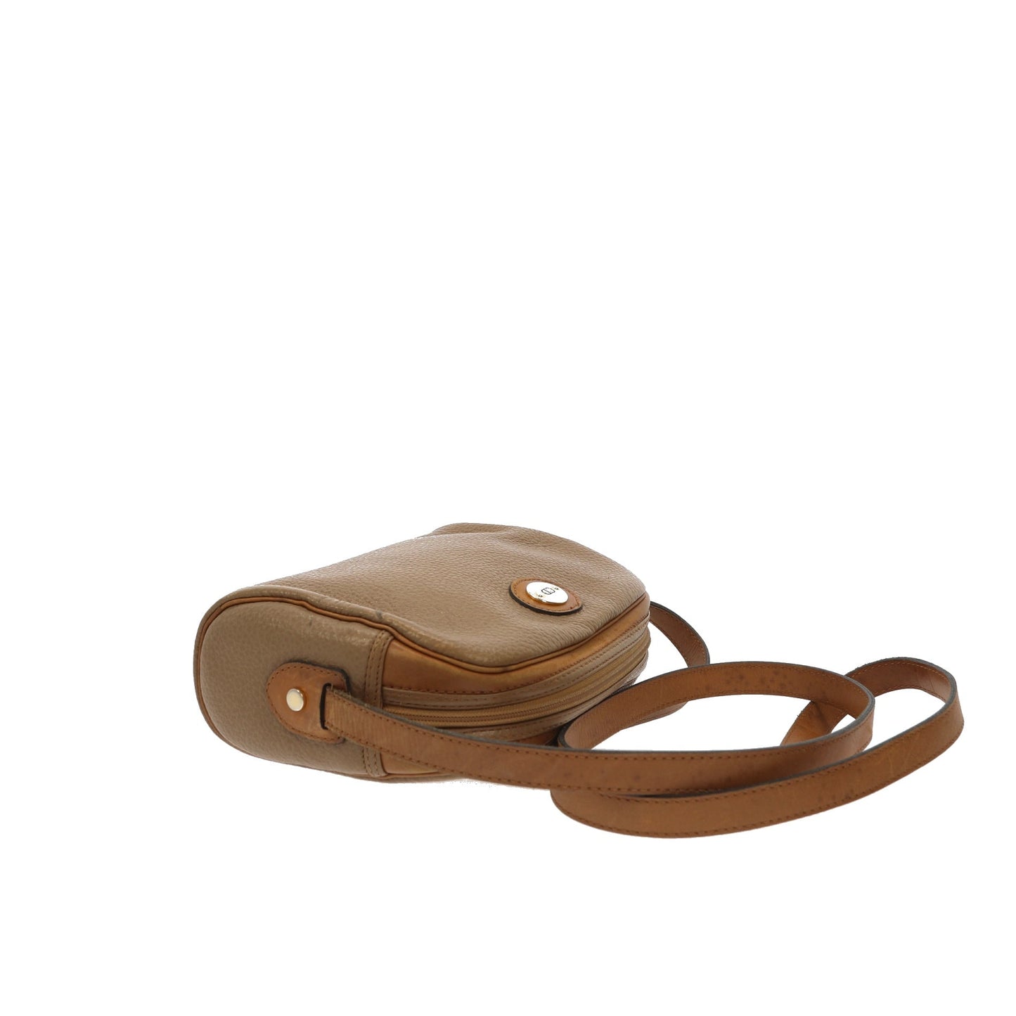 CHRISTIAN DIOR Crossbody Bag in Brown Leather