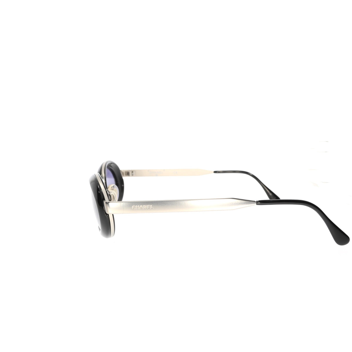 Top Quality Chanel Glasses in Silver Metal