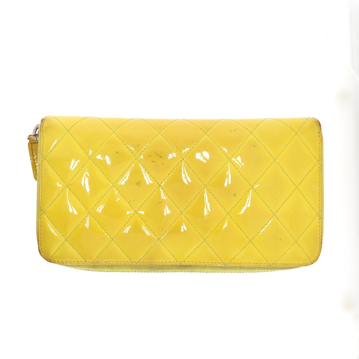 CHANEL Wallet in Yellow Patent