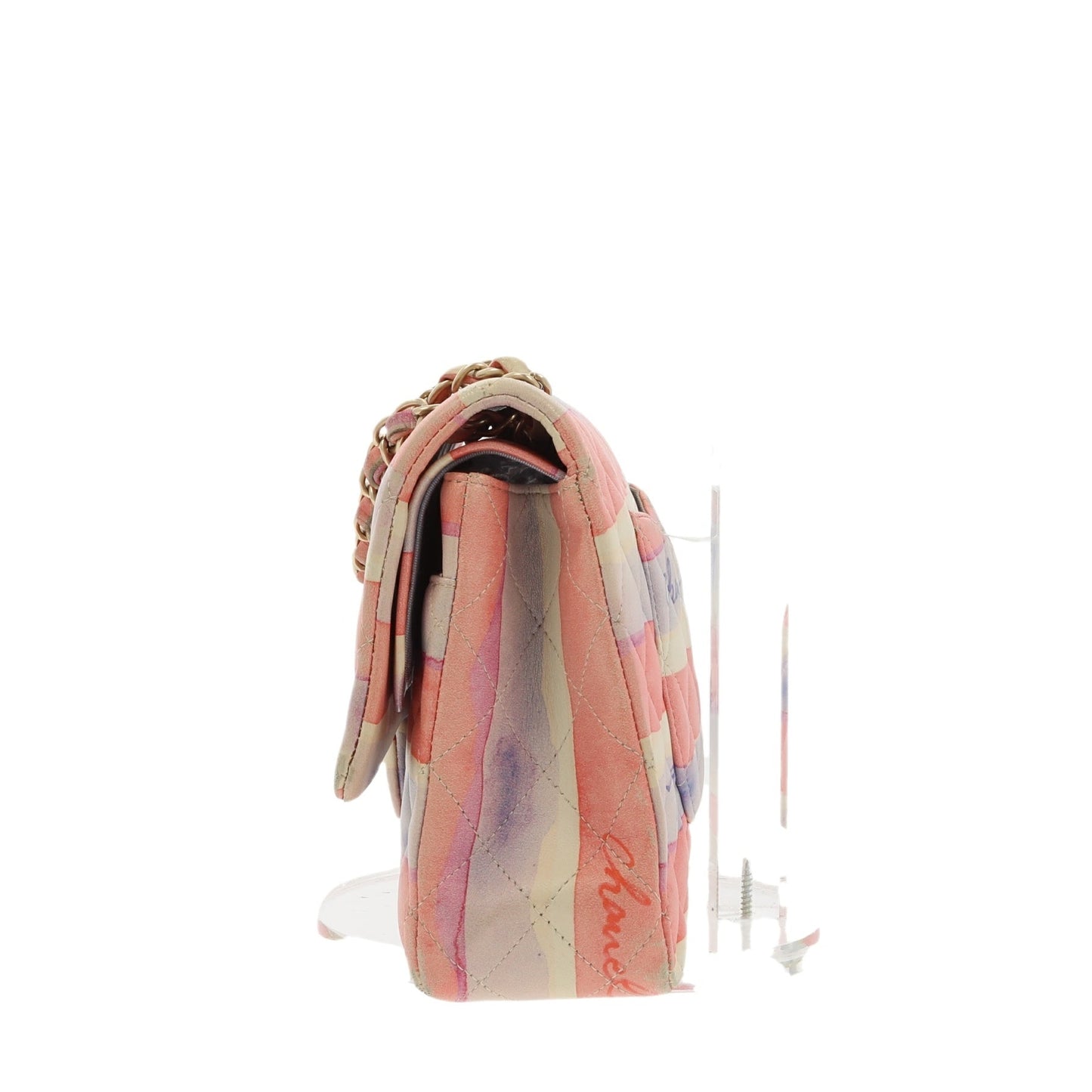 CHANEL Timeless/Classique Shoulder Bag in Multicolor Leather