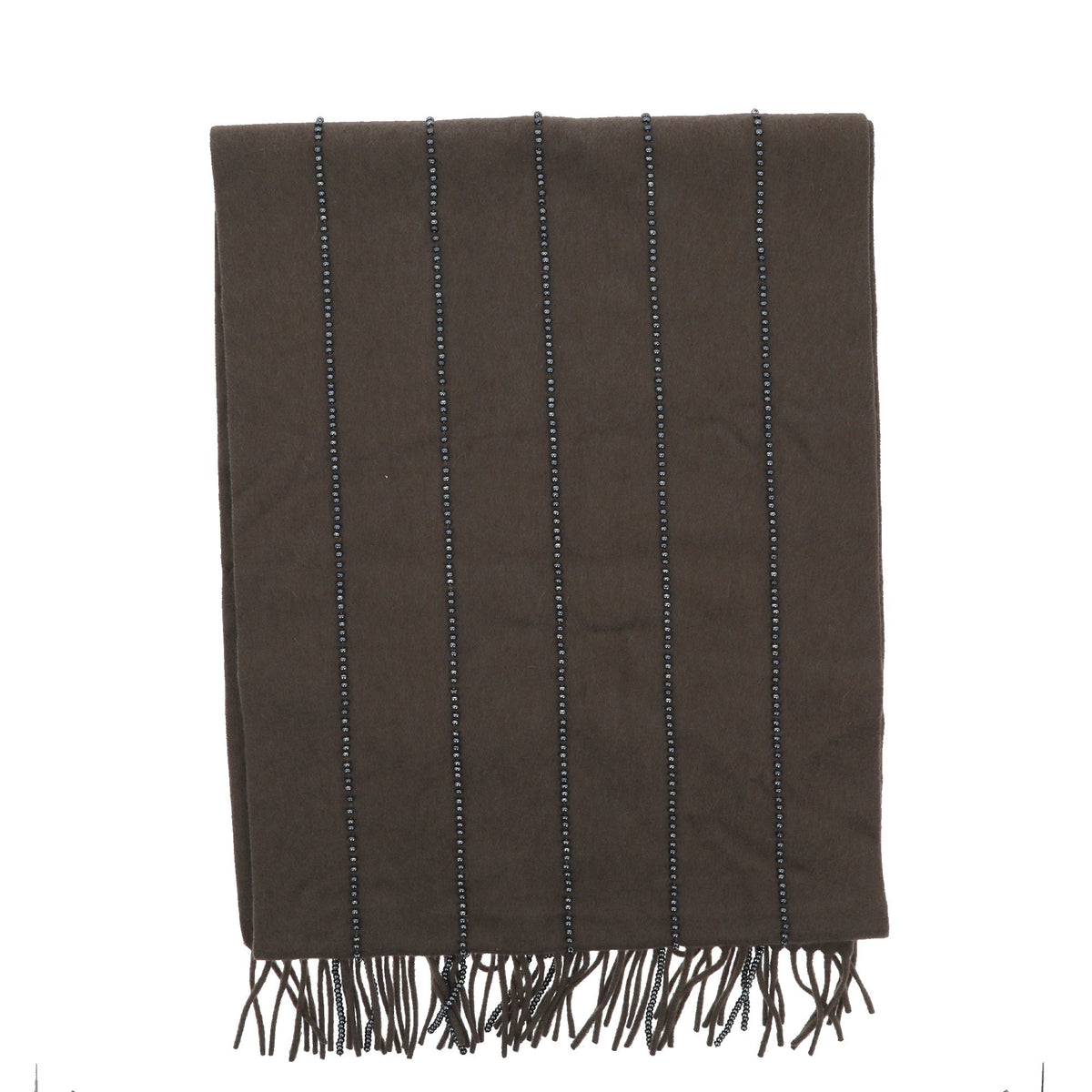 CHANEL Scarf in Grey Cachemire