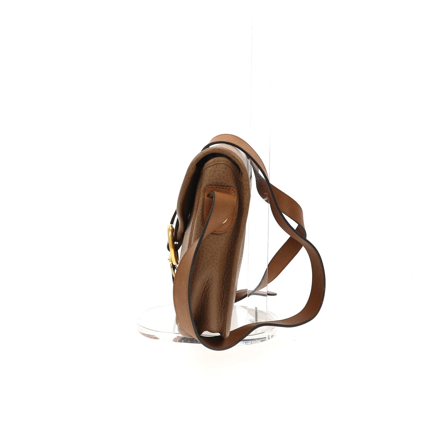 CHRISTIAN DIOR Crossbody Bag in Brown Leather