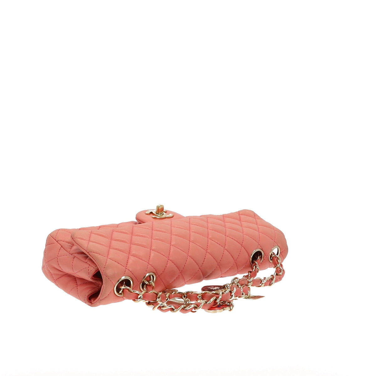 Top Quality Chanel Limited Edition "Bonne Chance" Timeless Pochette Single New in pink leather