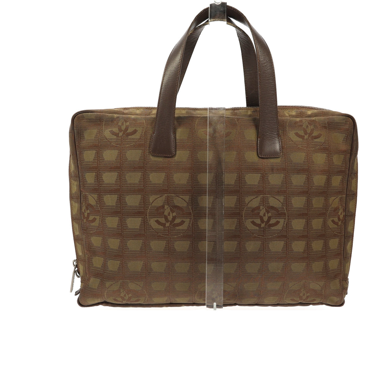 CHANEL Handbag in Green Fabric