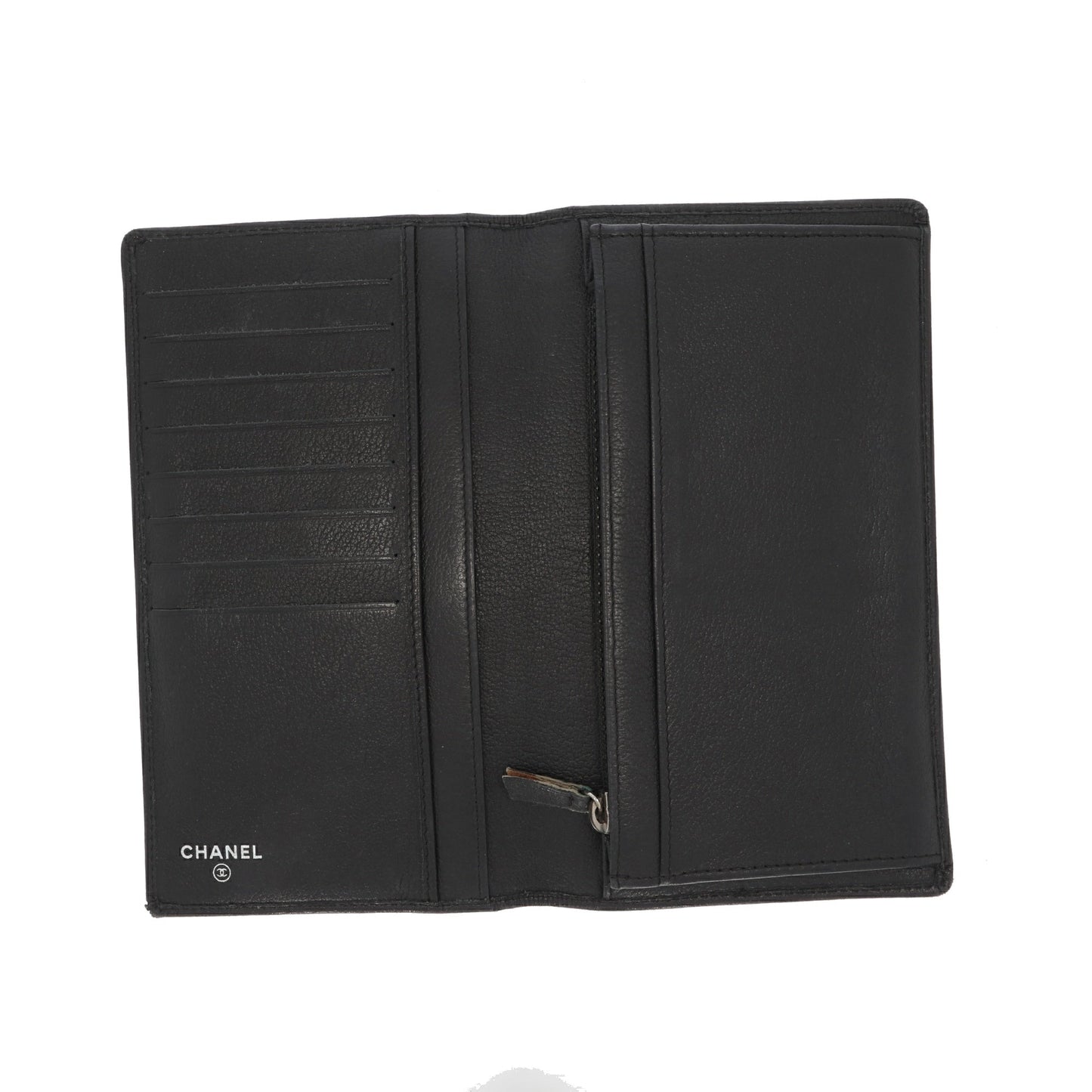 CHANEL Wallet in Black Leather