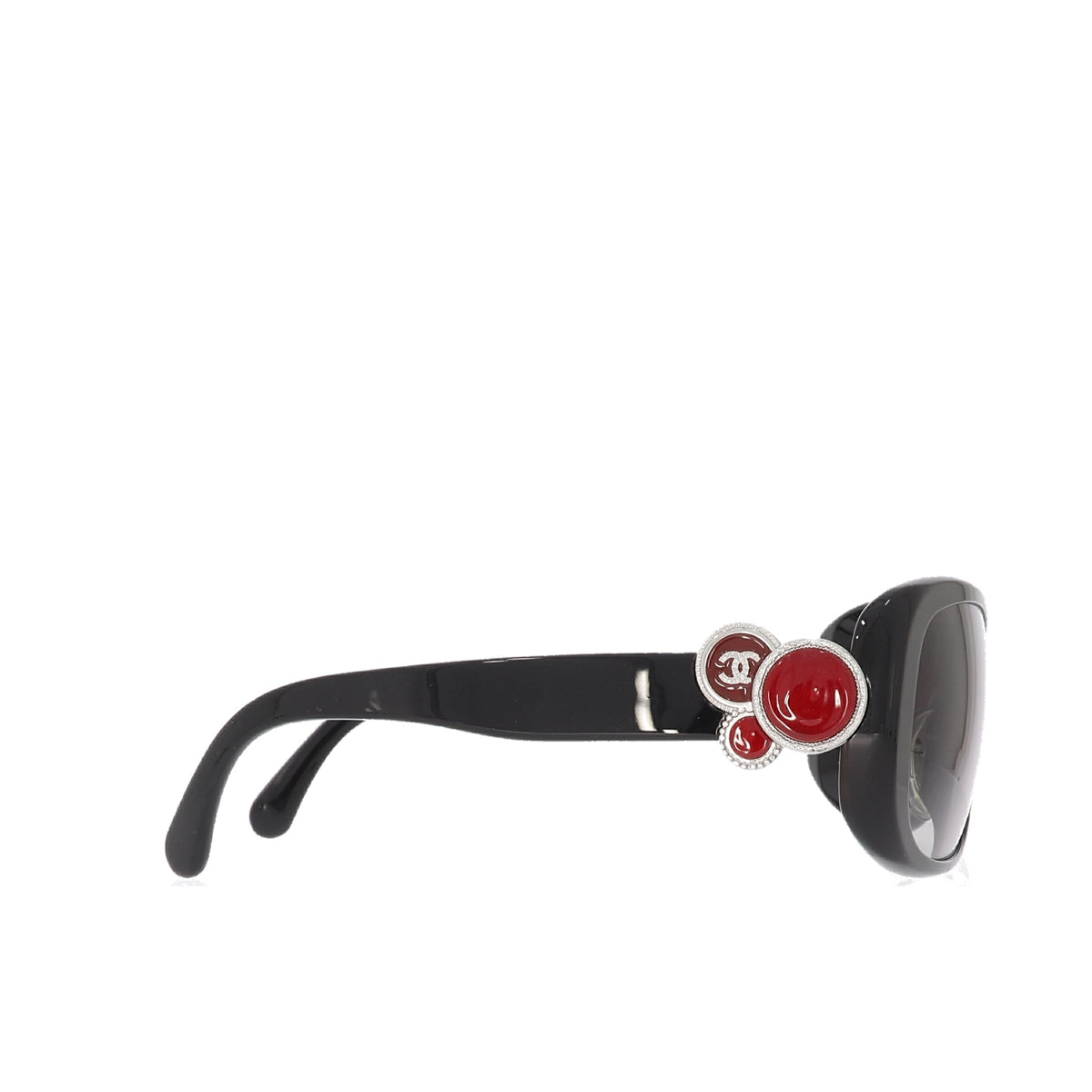 Top Quality Chanel Glasses in Black Plastic