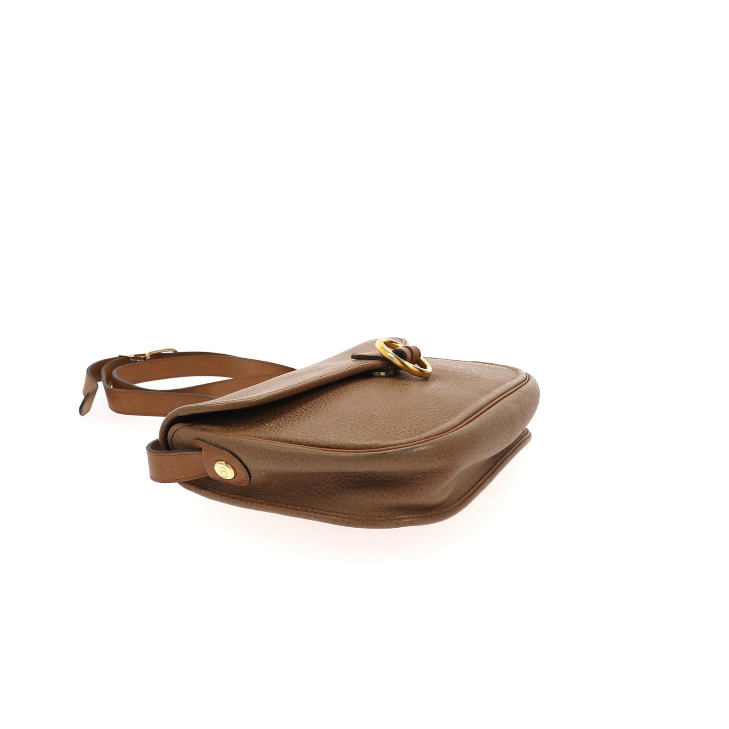 CHRISTIAN DIOR Crossbody Bag in Brown Leather