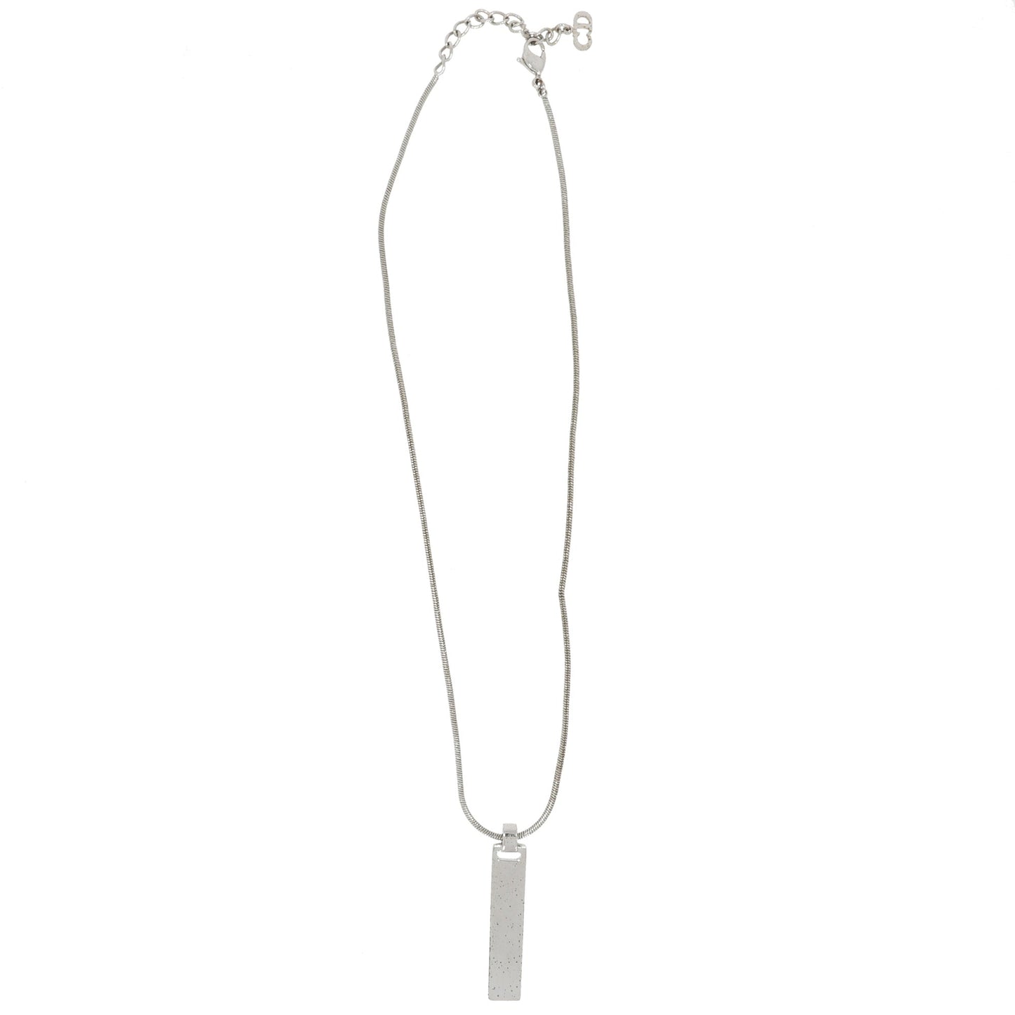 CHRISTIAN DIOR Necklace in Silver Metal