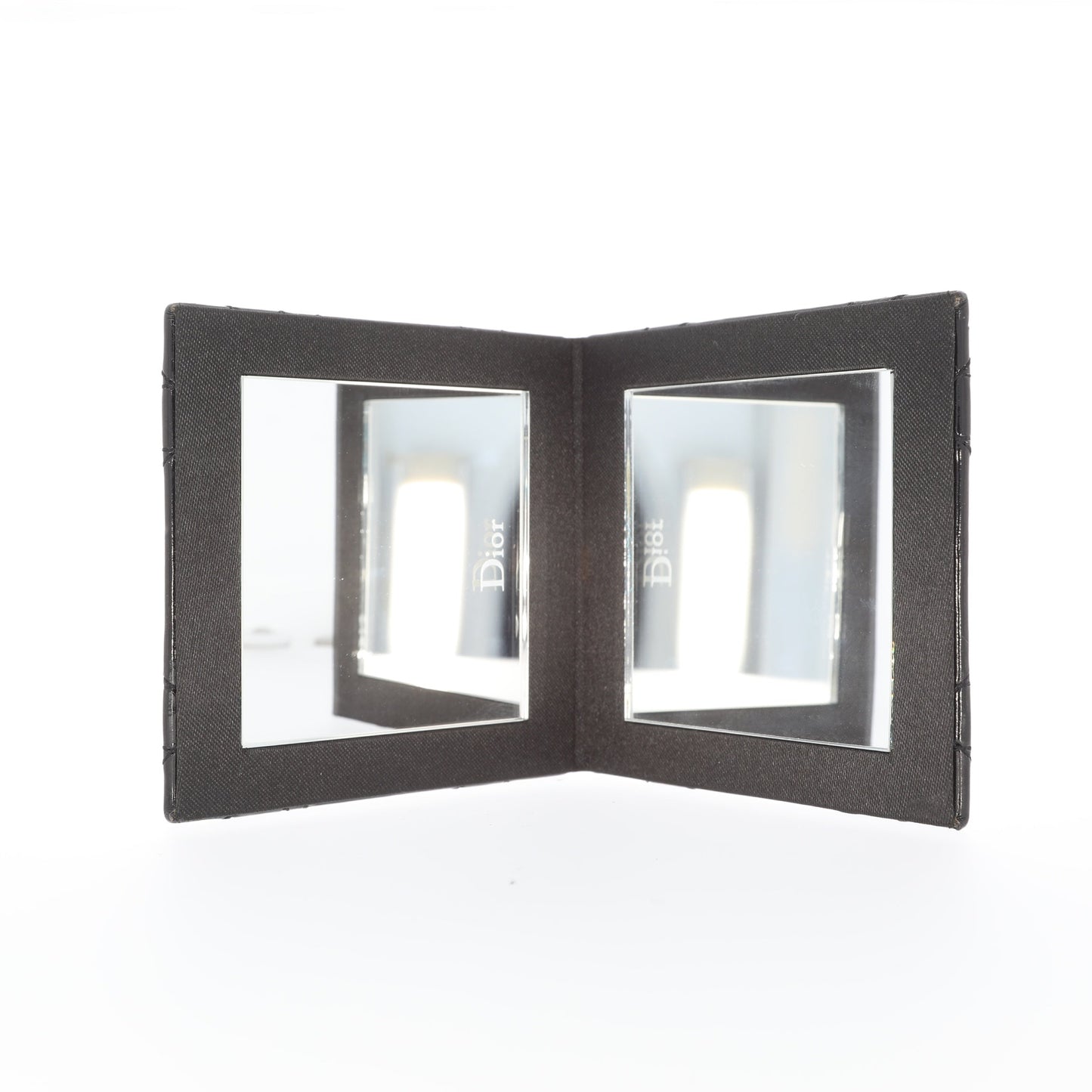 CHRISTIAN DIOR Pocket Mirror in Black Patent