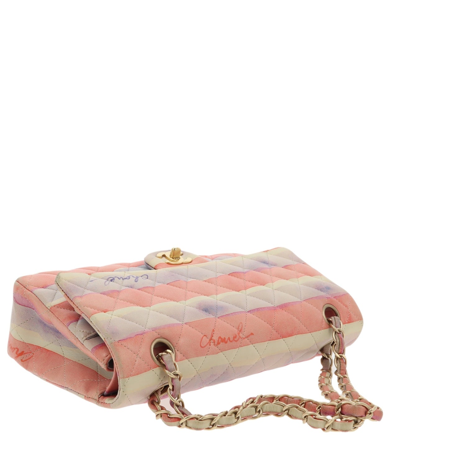CHANEL Timeless/Classique Shoulder Bag in Multicolor Leather