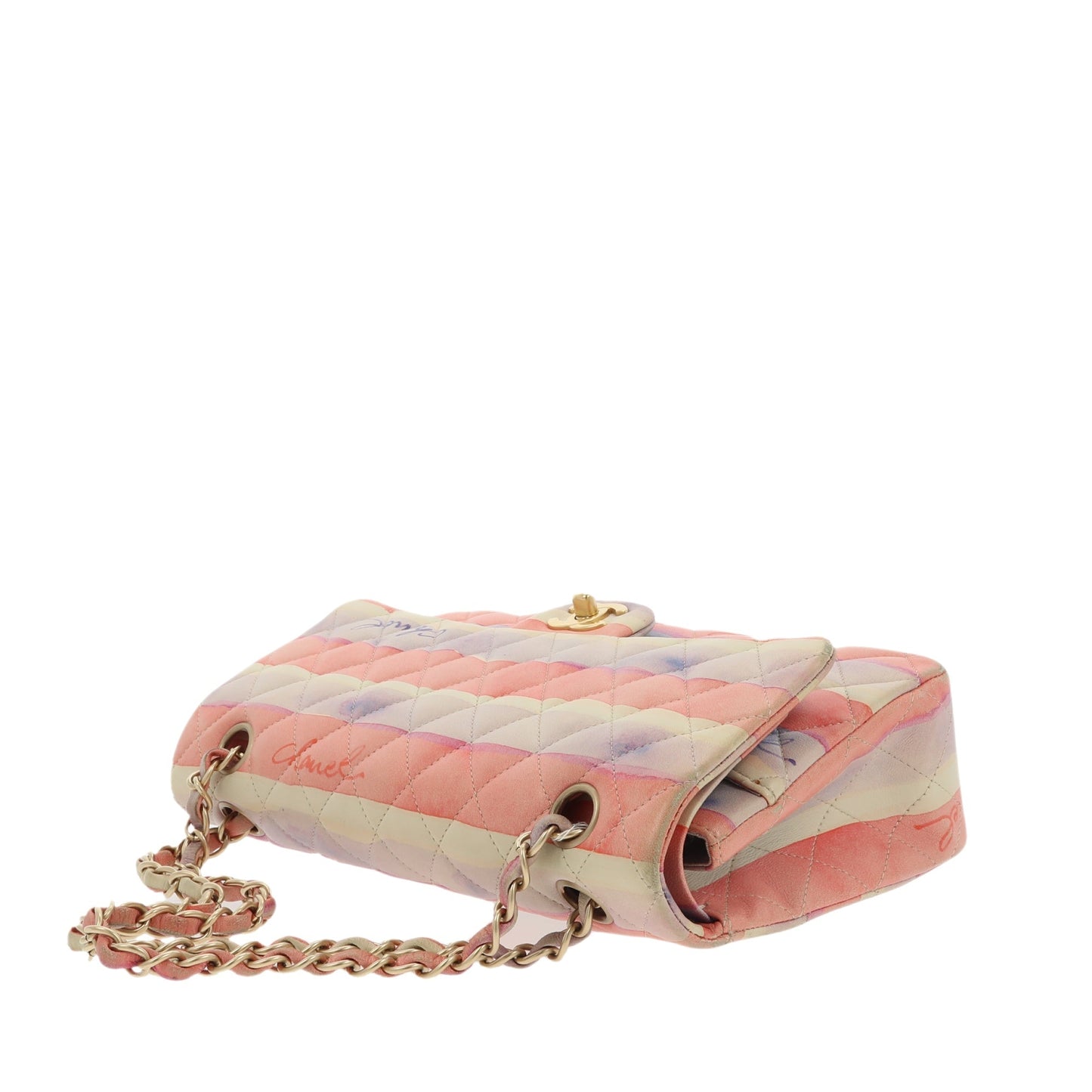 CHANEL Timeless/Classique Shoulder Bag in Multicolor Leather