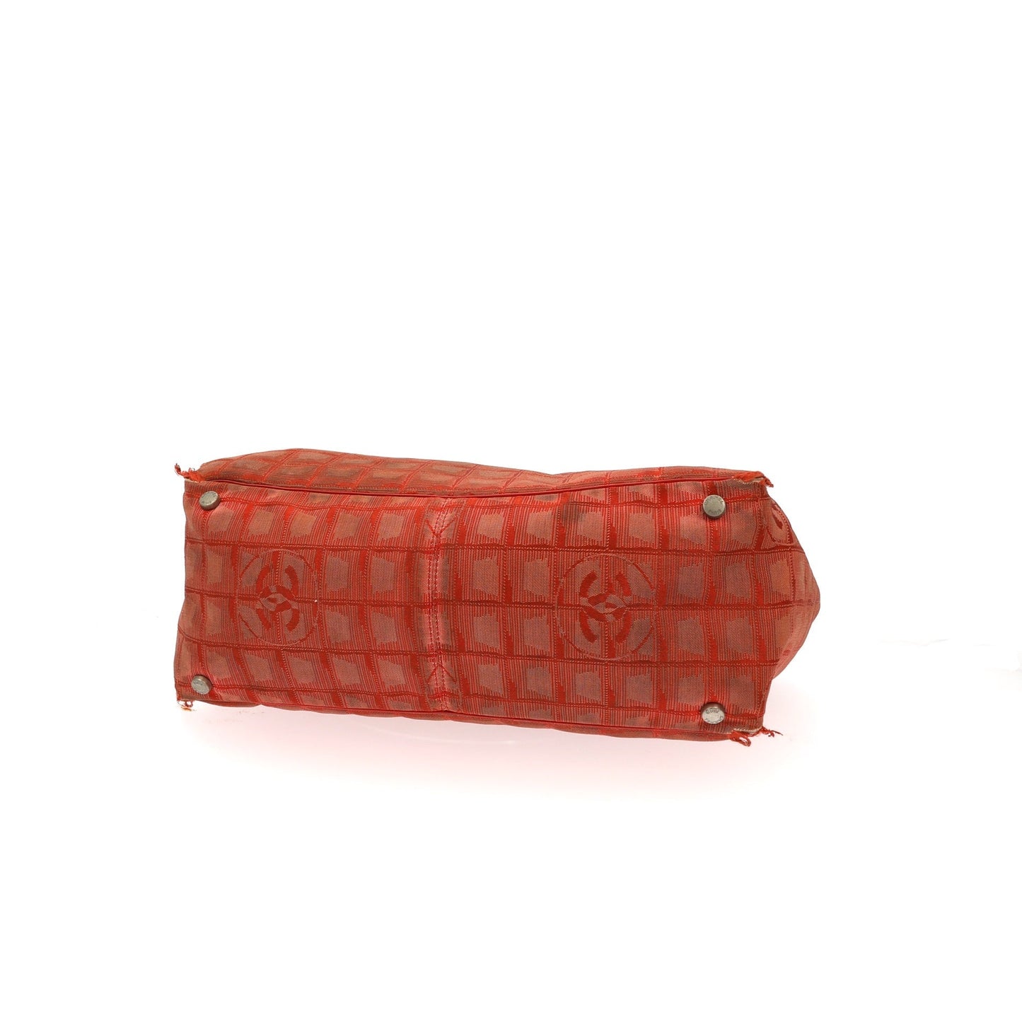 CHANEL Shoulder Bag in Red Fabric