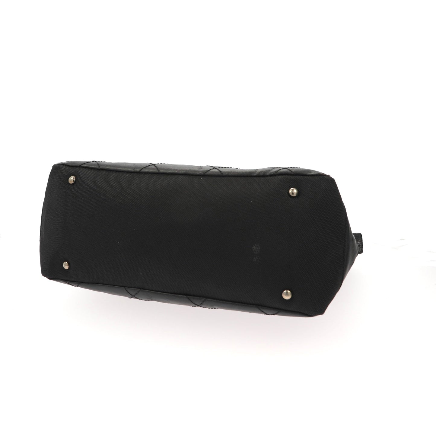 CHANEL Shoulder Bag in Black Fabric
