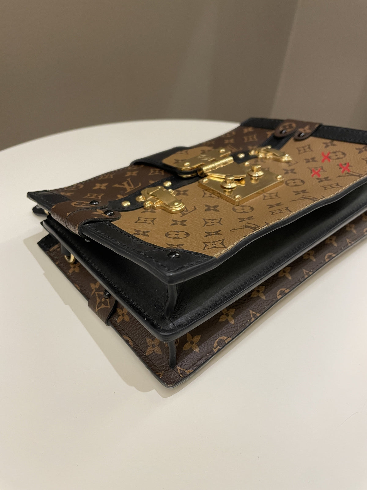 Louis Vuitton Pochette Trunk Clutch Monogram