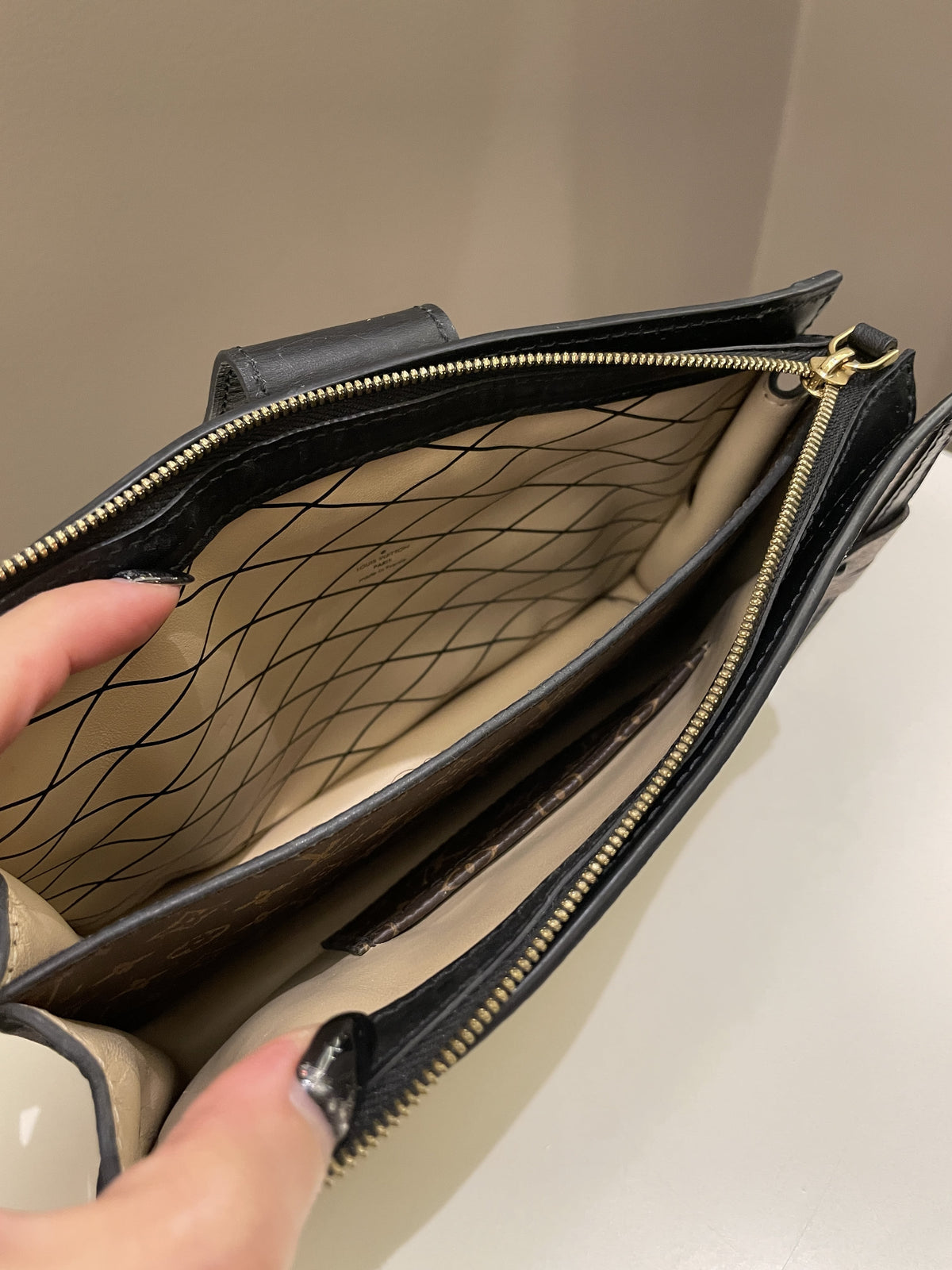 Louis Vuitton Pochette Trunk Clutch Monogram