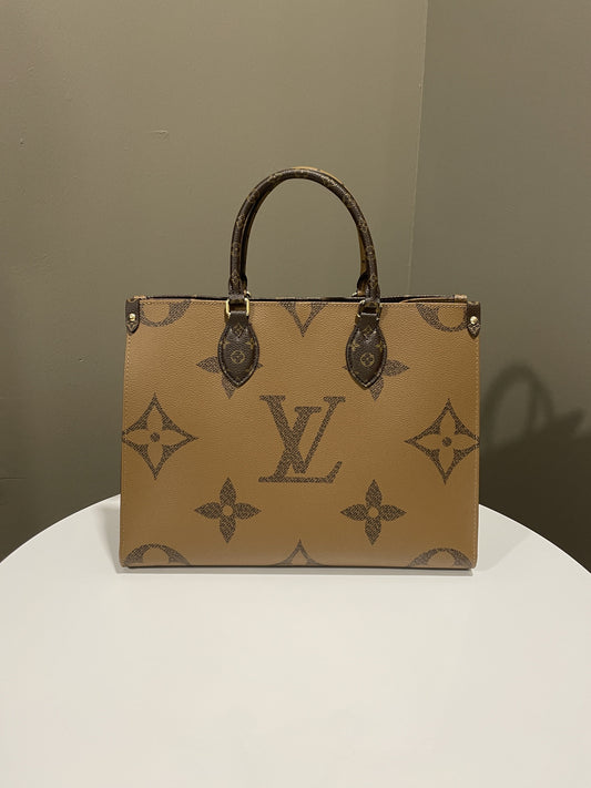 Louis Vuitton Onthego Tote MM Reversed Monogram