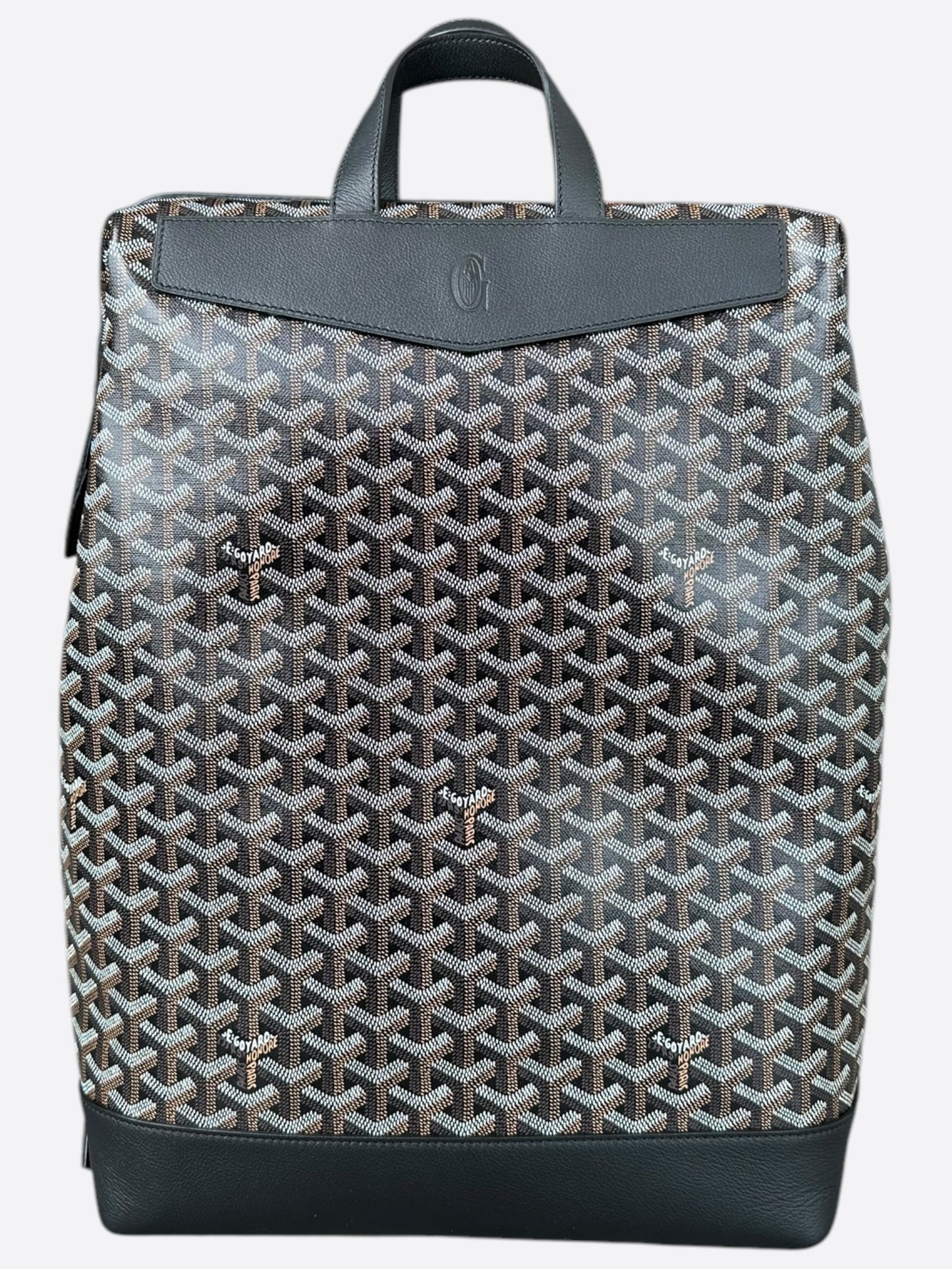Goyard Black Cisalpin Backpack