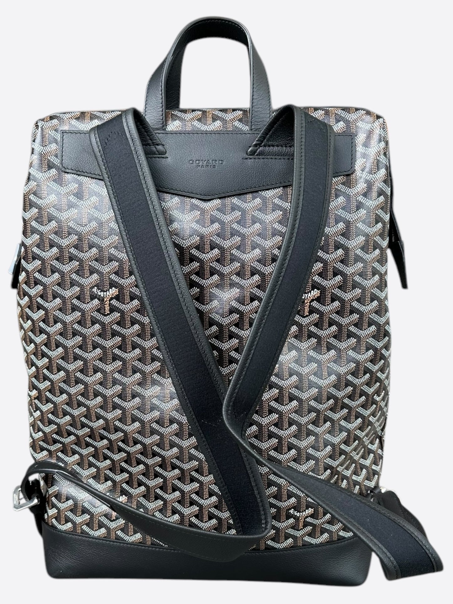 Goyard Black Cisalpin Backpack