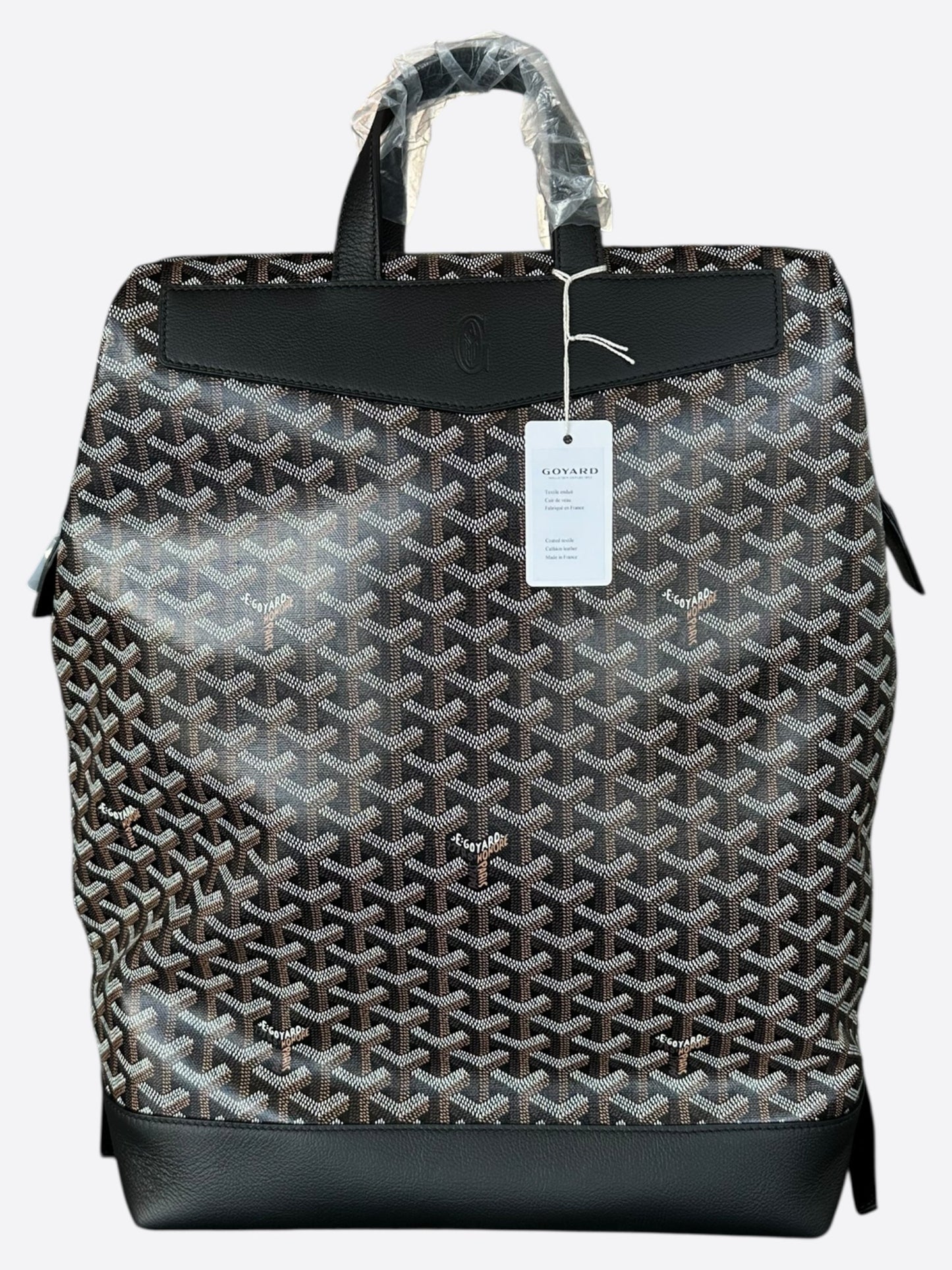 Goyard Black Cisalpin Backpack