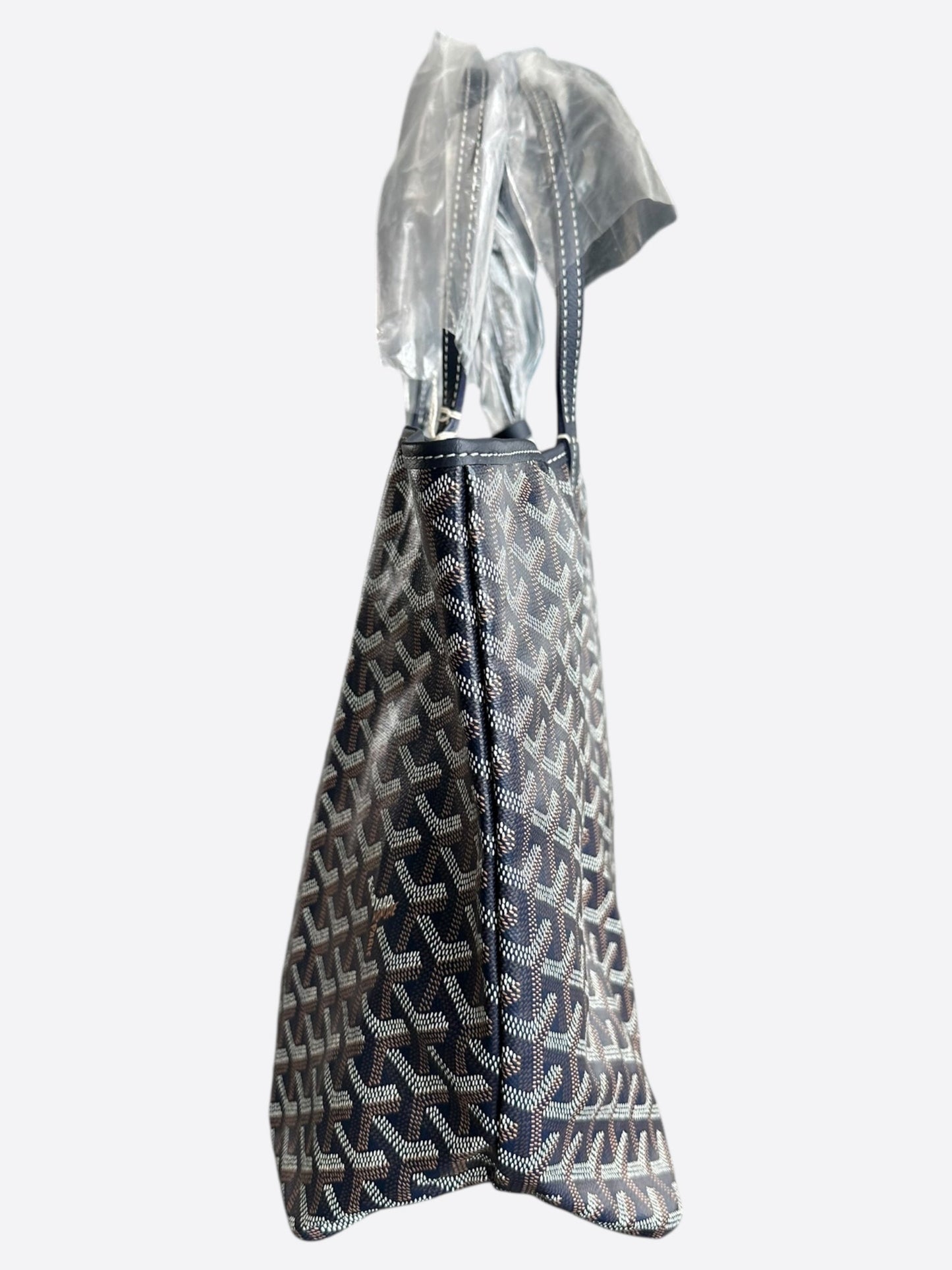 Goyard Navy St. Louis Tote Bag