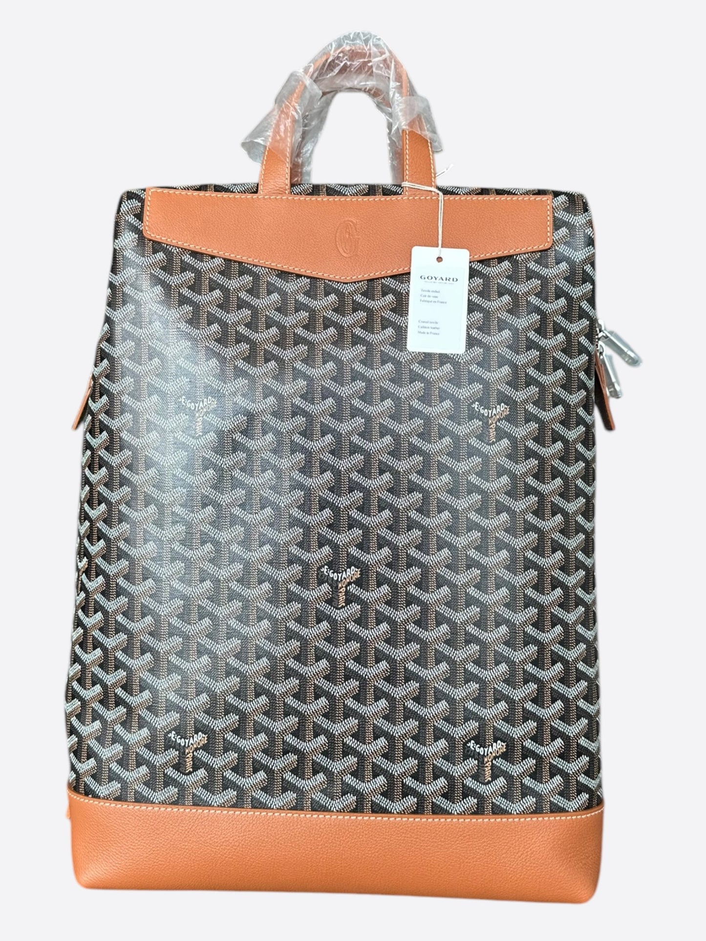 Goyard Black & Brown Cisalpin Backpack