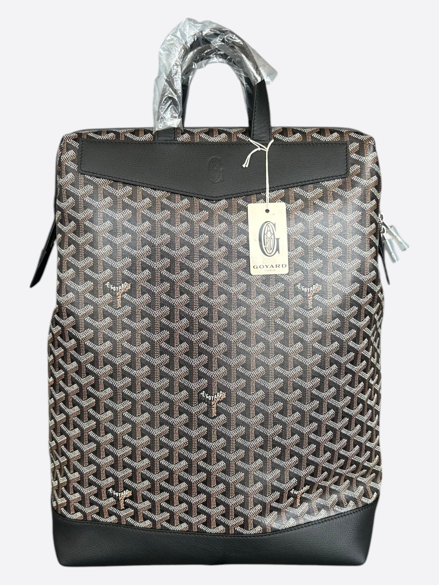 Goyard Black Cisalpin Backpack