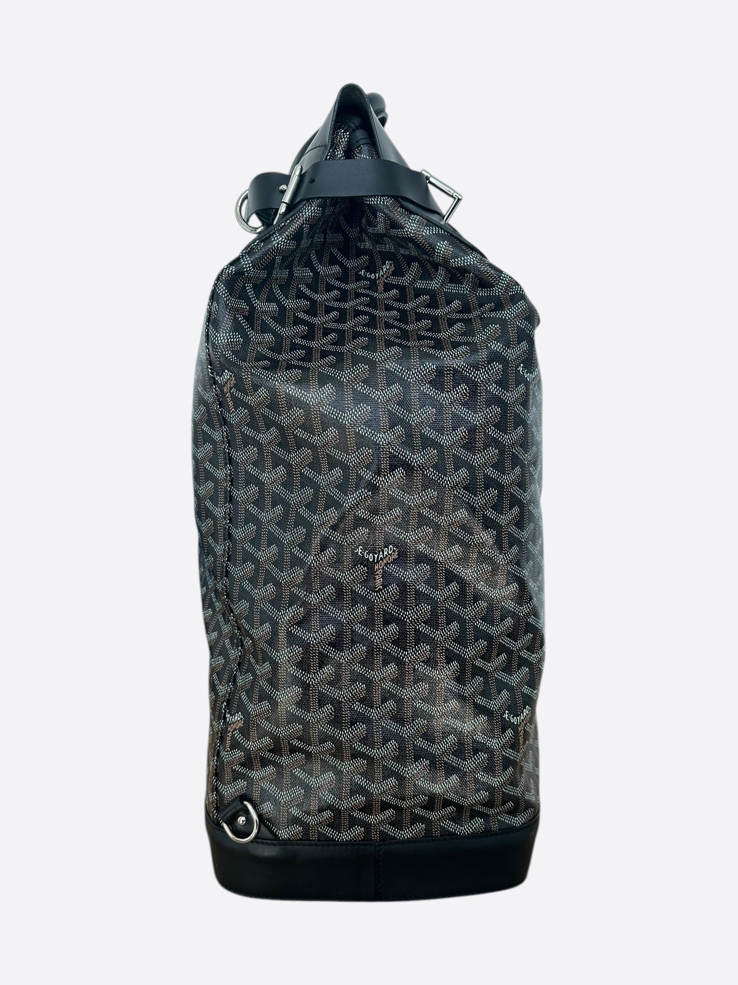 Goyard Black Steamer Backpack