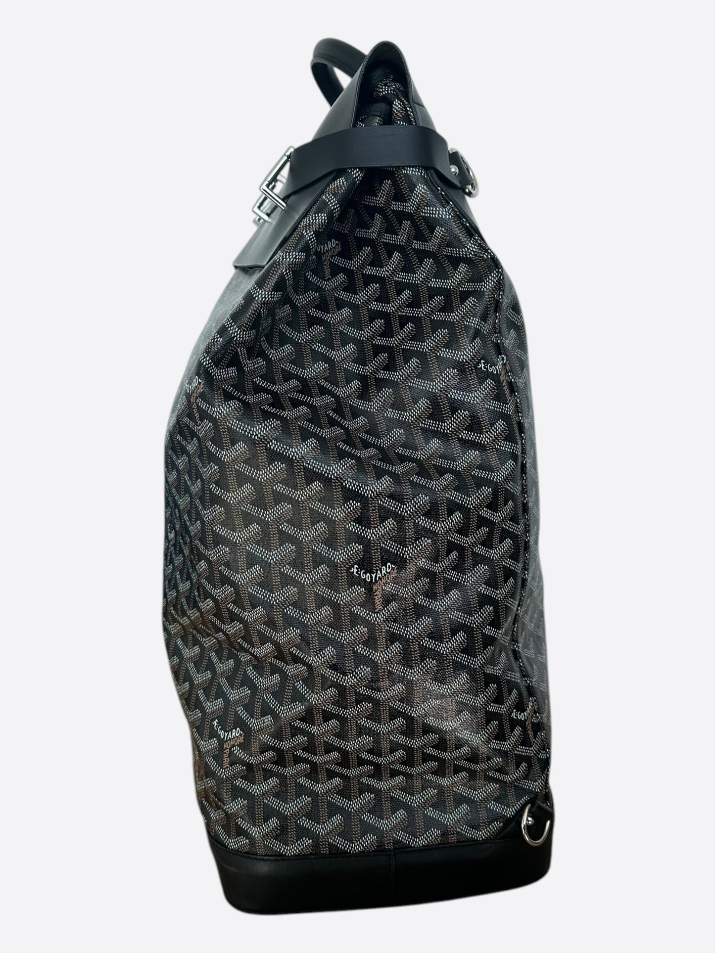 Goyard Black Steamer Backpack