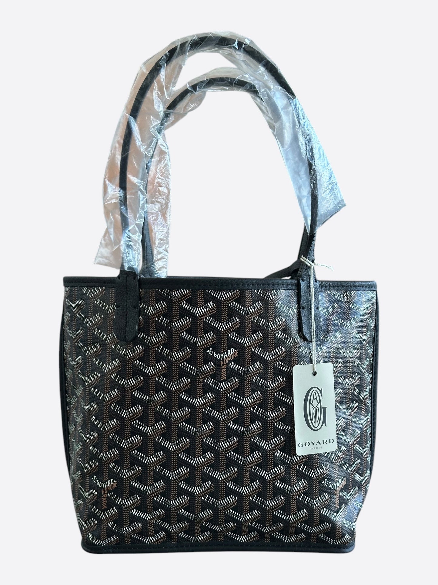 Goyard Black Anjou Tote