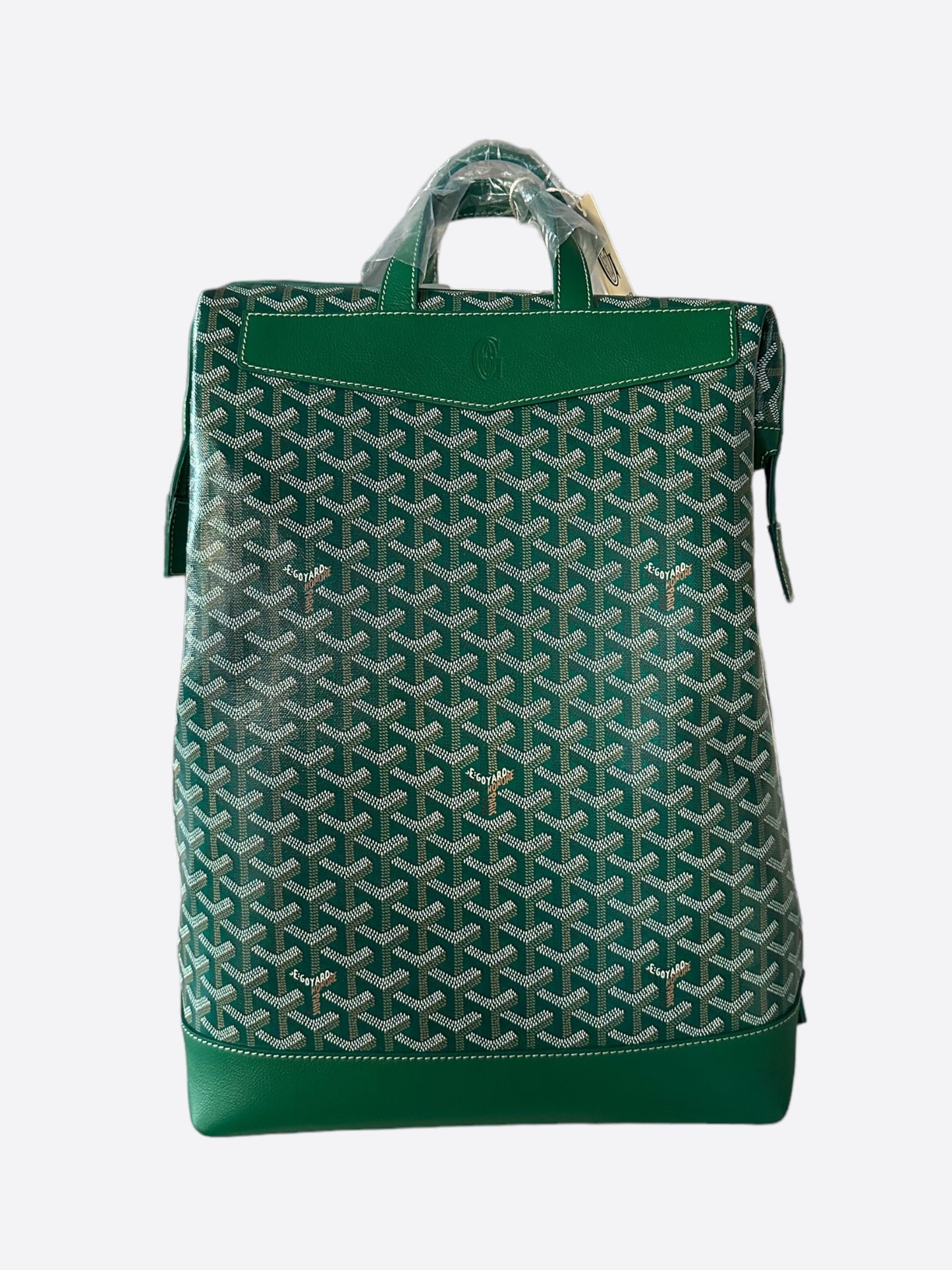 Goyard Green Cisalpin Backpack