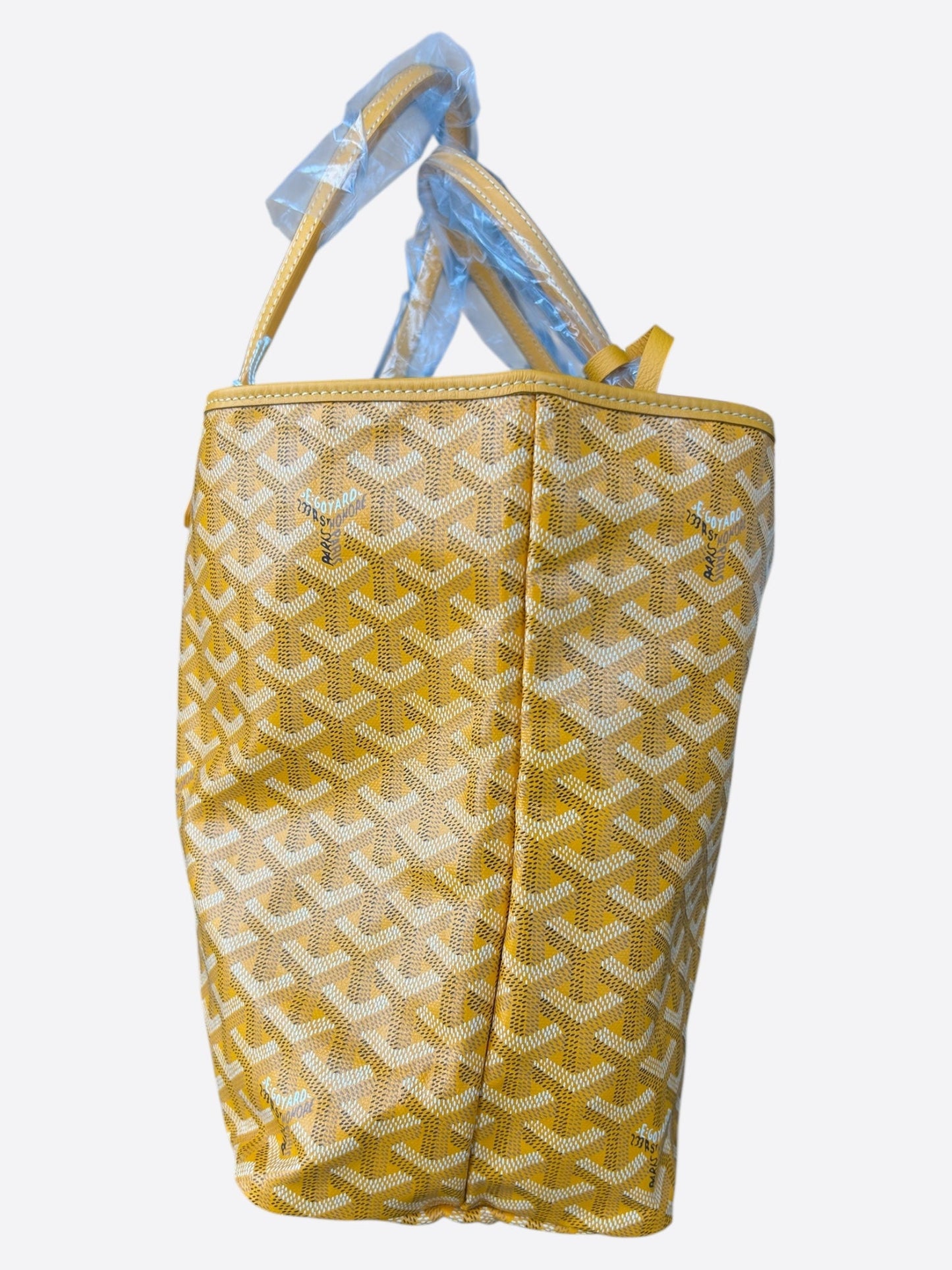 Goyard Yellow St. Louis PM Tote Bag