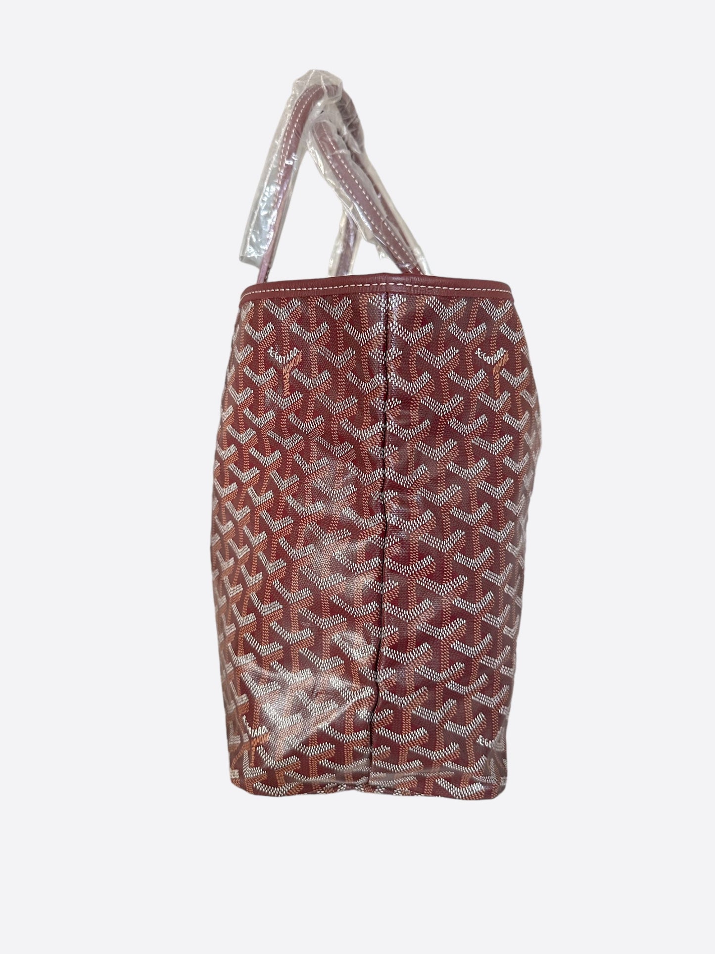 Goyard Burgundy Saint Louis GM Tote Bag