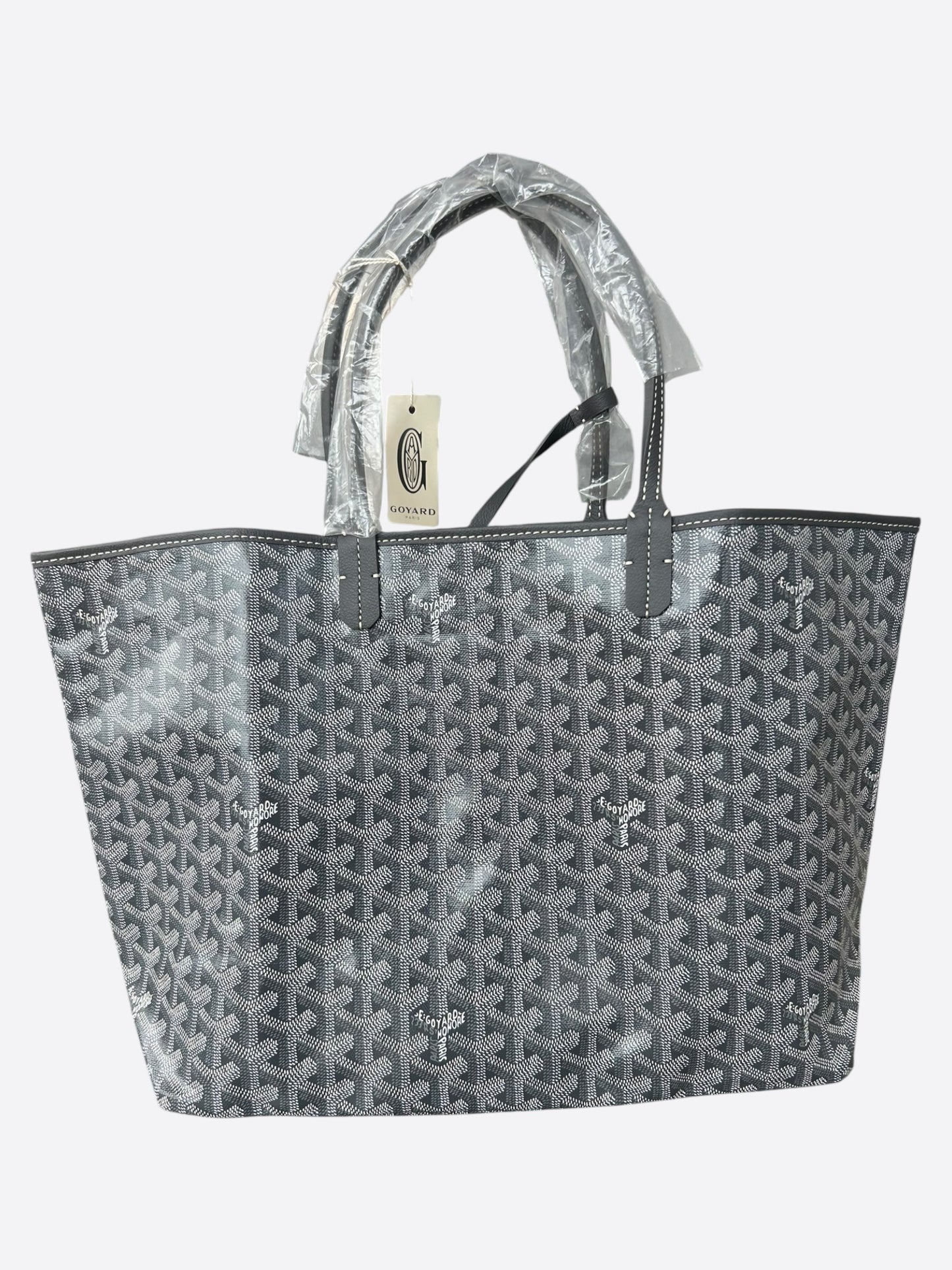 Goyard Grey St. Louis Tote Bag