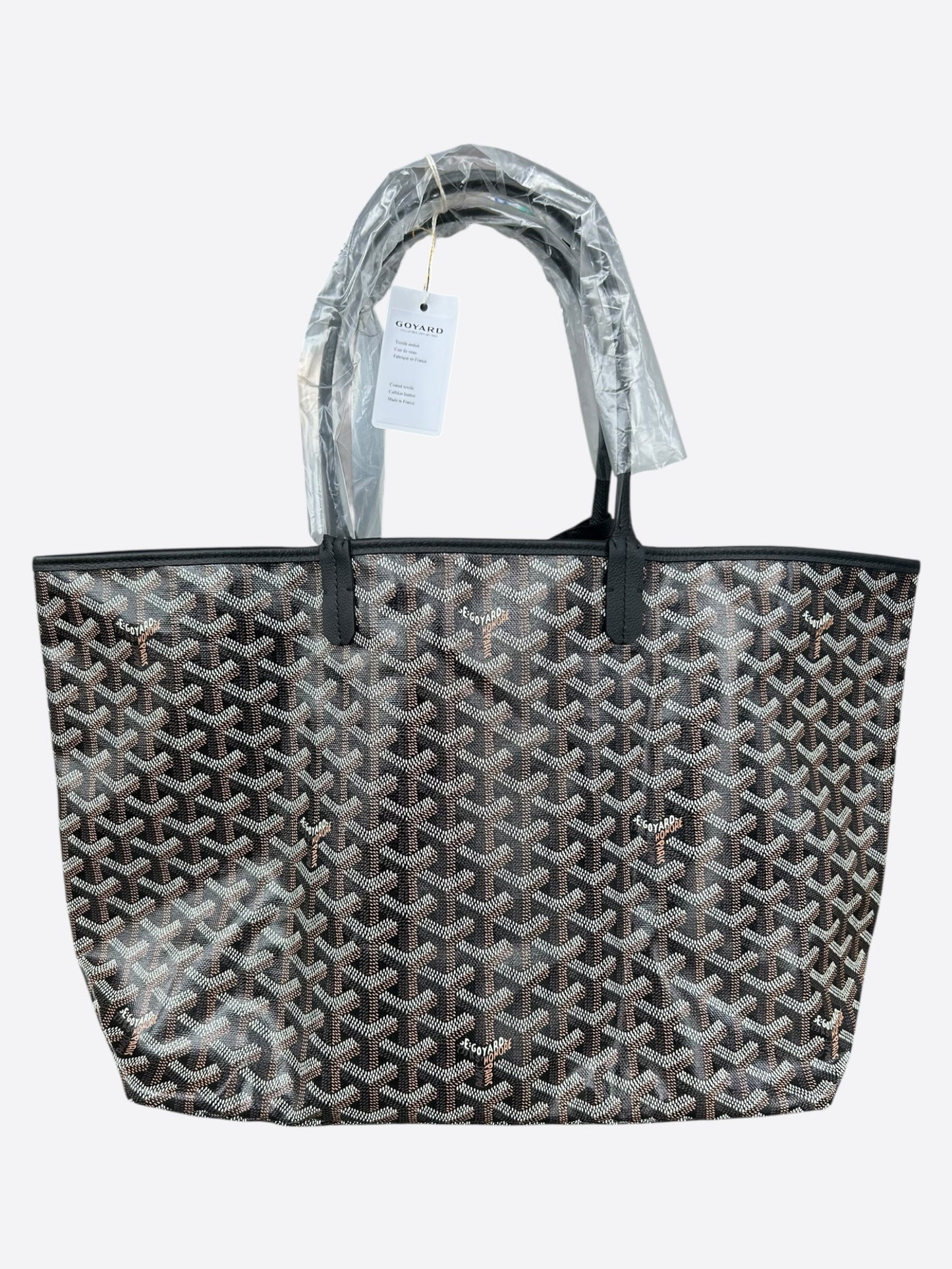 Goyard Black St. Louis Tote Bag