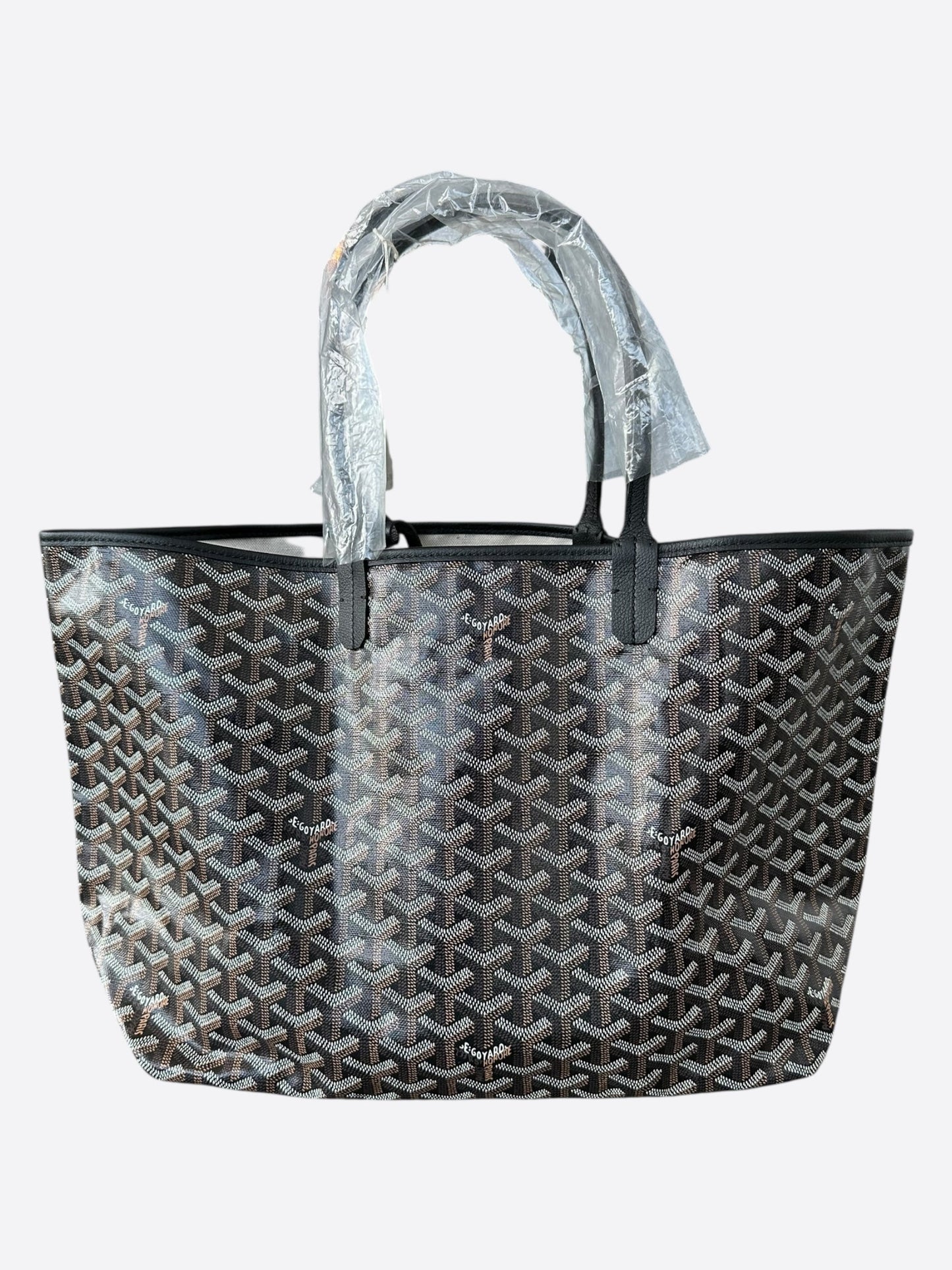 Goyard Black St. Louis Tote Bag