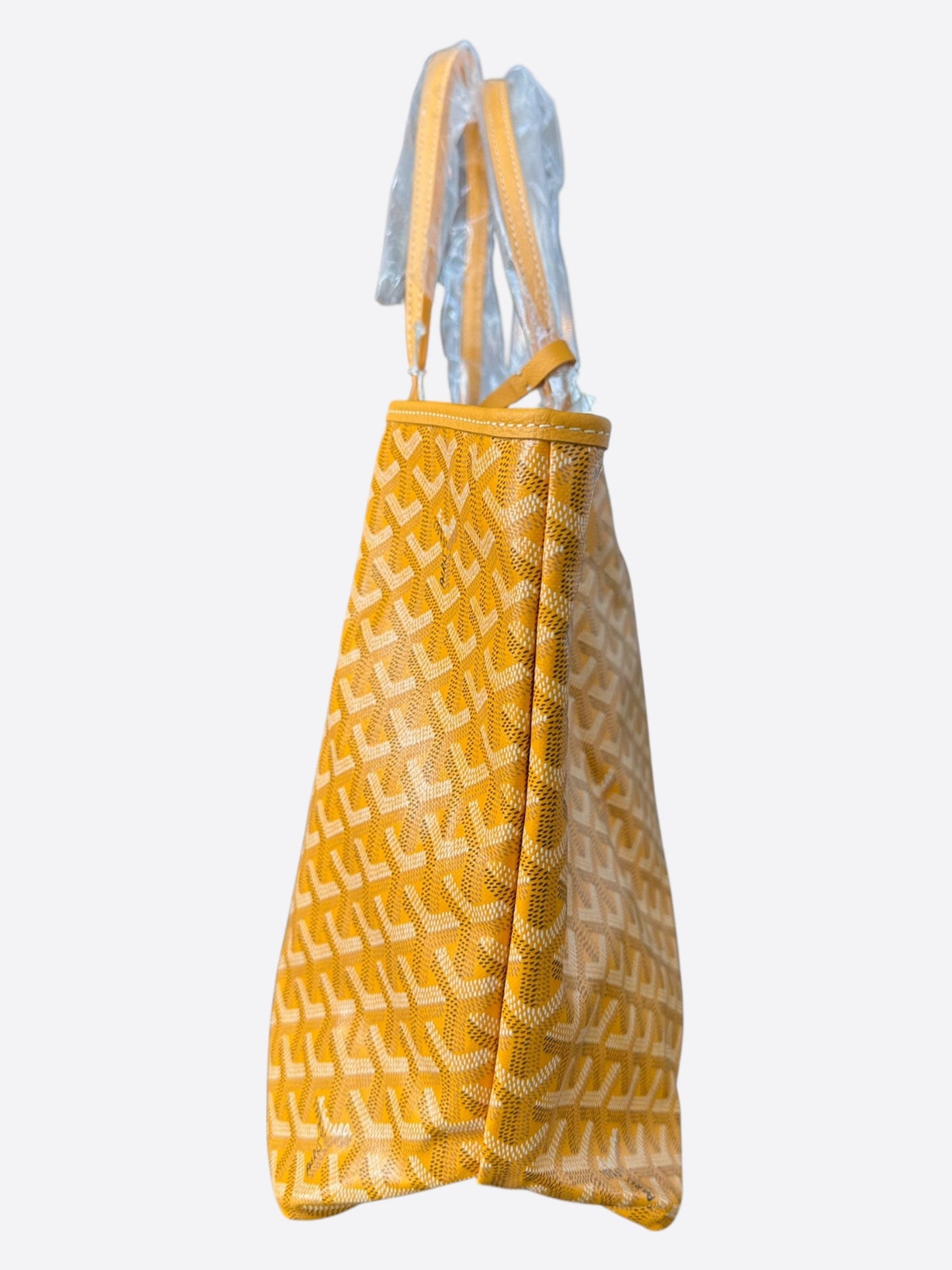 Goyard Yellow St. Louis Tote Bag