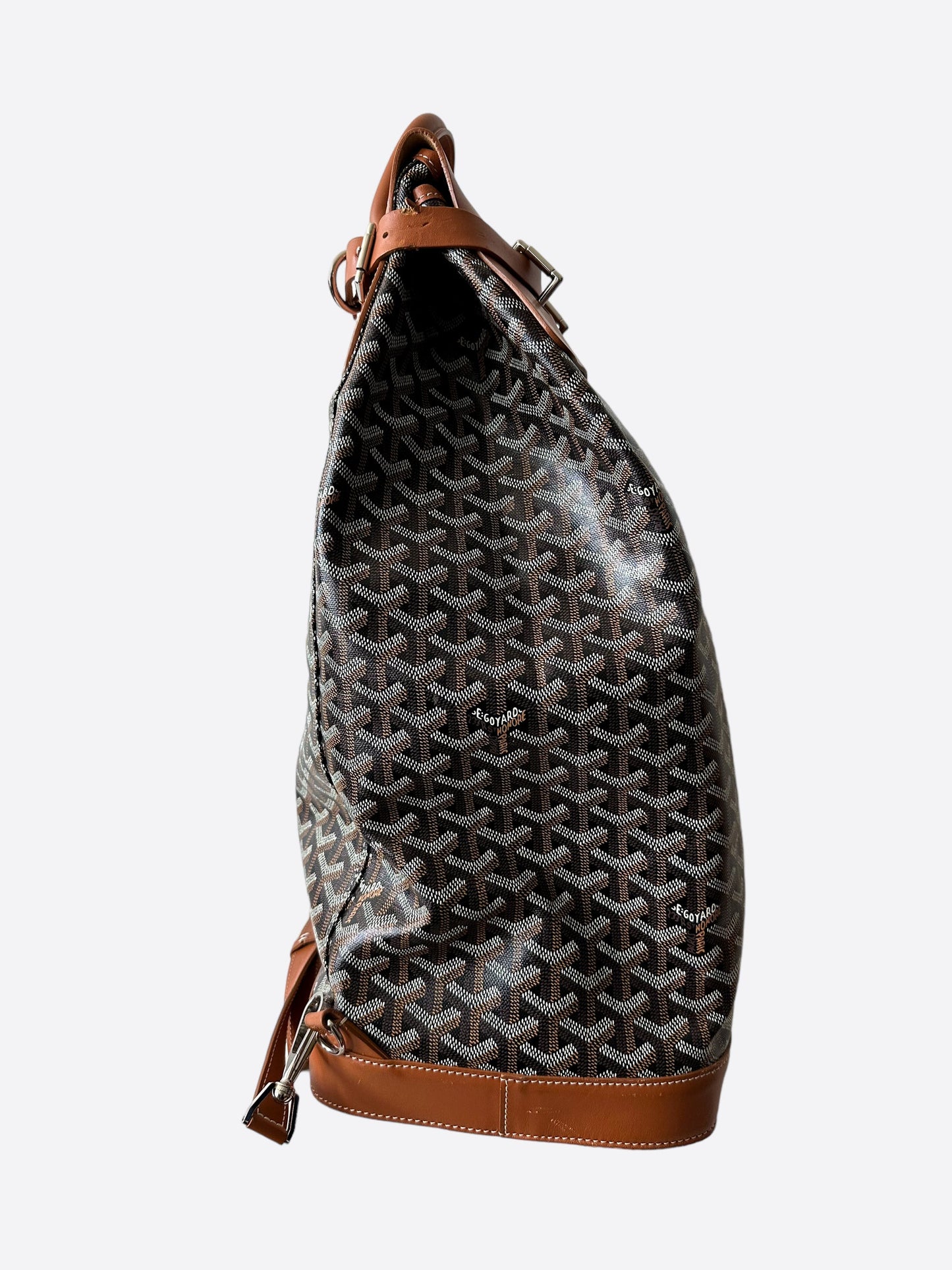 Goyard Brown Steamer Backpack