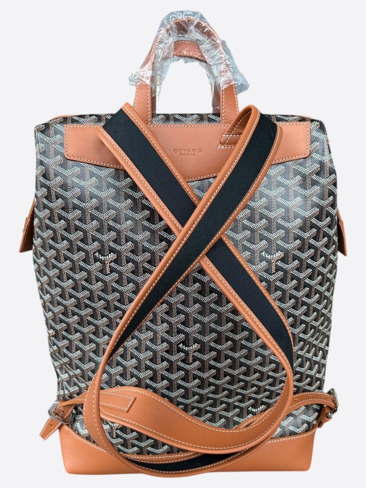 Goyard Black & Brown Cisalpin Backpack