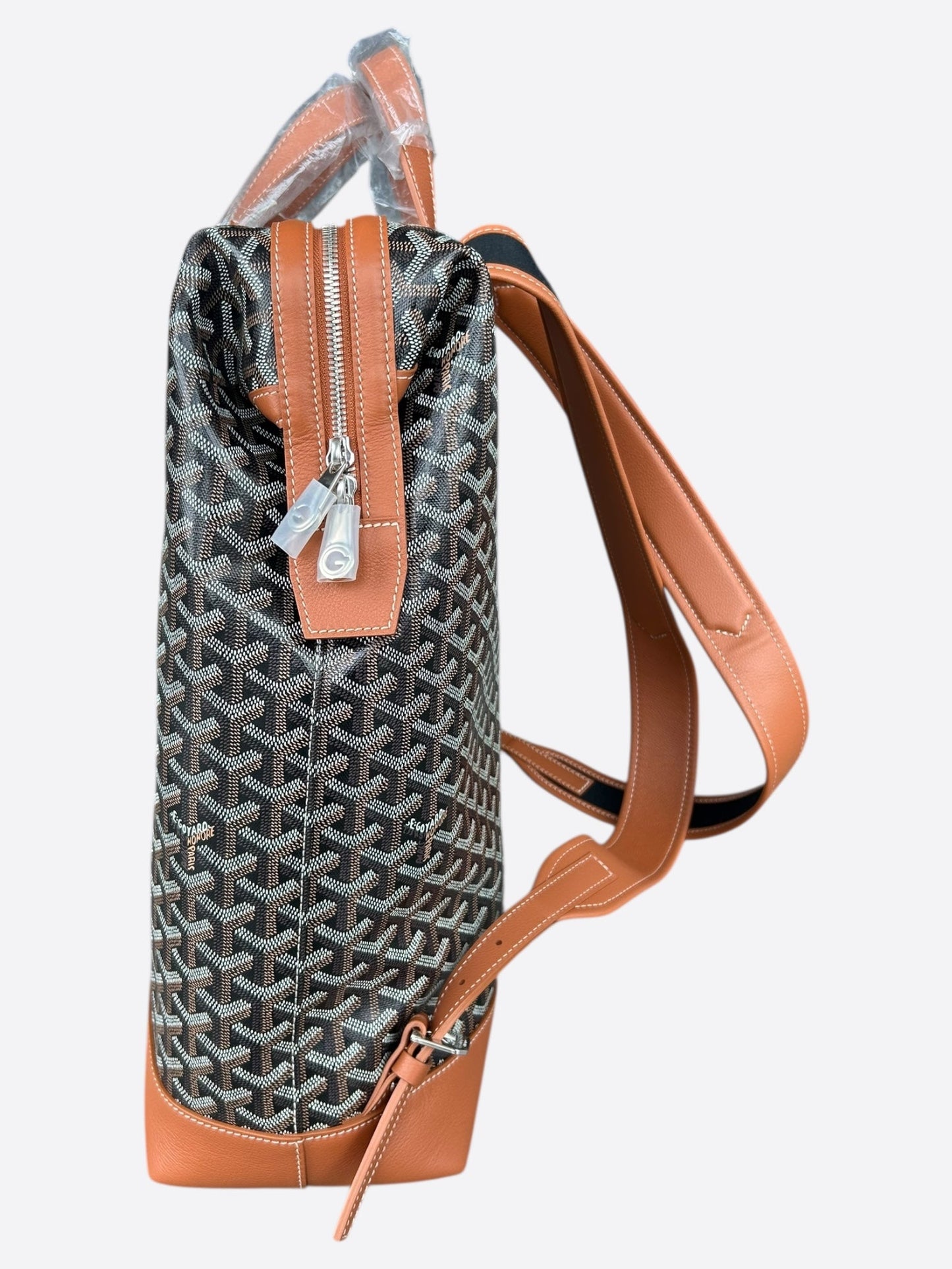 Goyard Black & Brown Cisalpin Backpack
