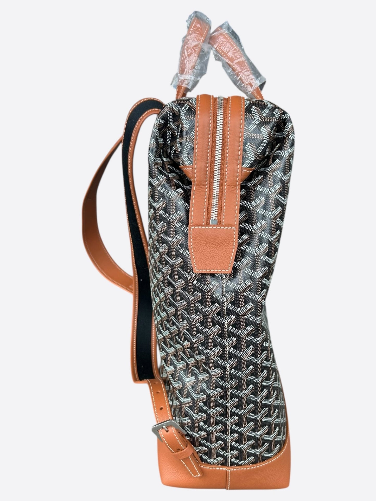 Goyard Black & Brown Cisalpin Backpack