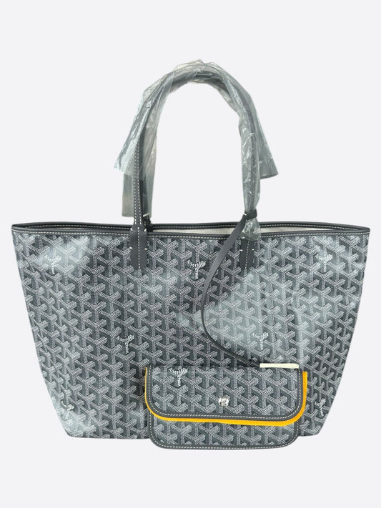 Goyard Grey St. Louis Tote Bag